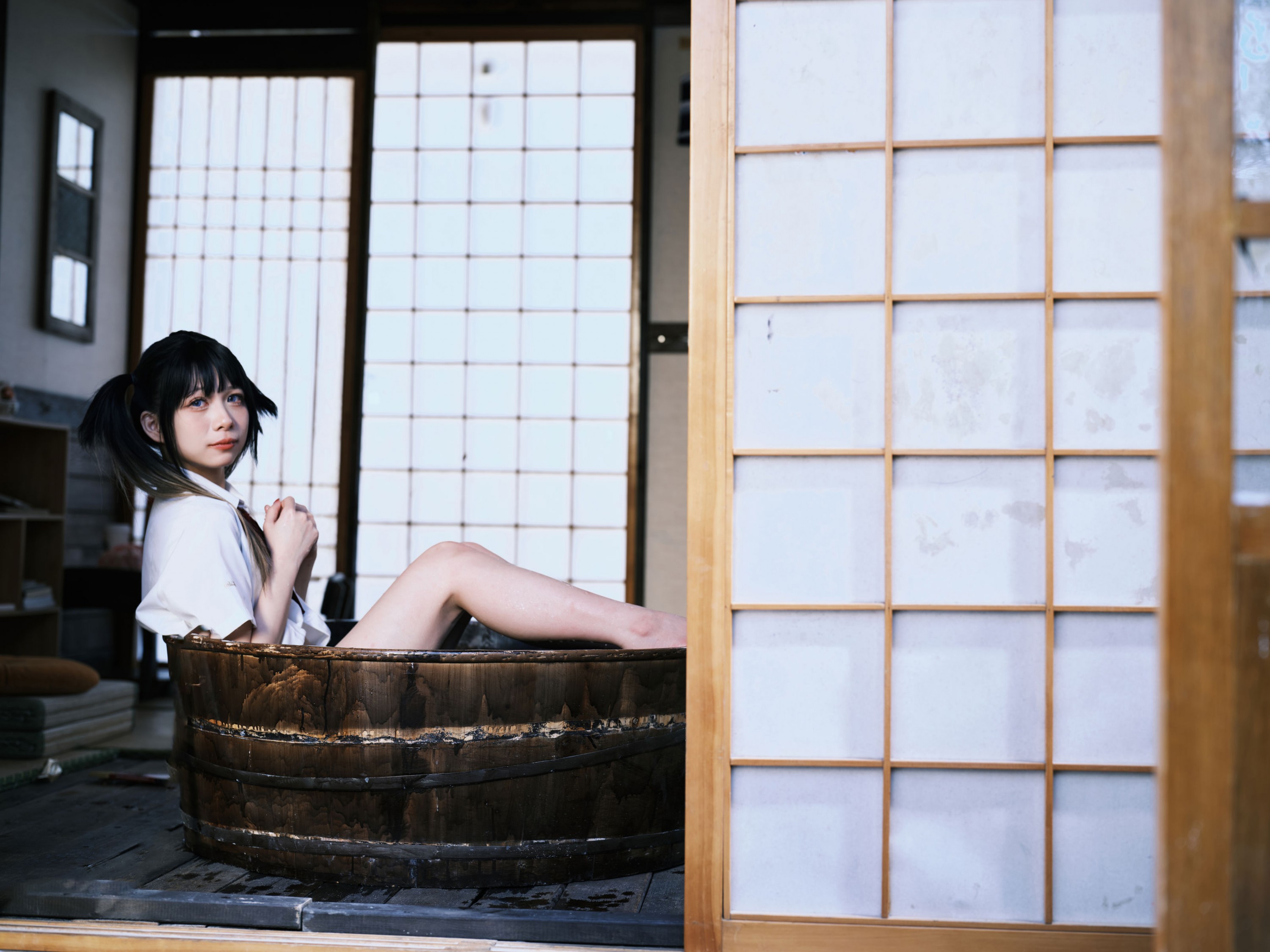 琴玖久 - 《大木盆里的小姑娘》[38P] 插图3