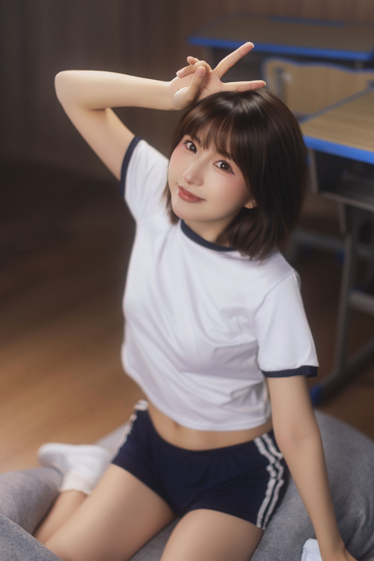 小汤圆 - 《体操服》[9P]-66COS