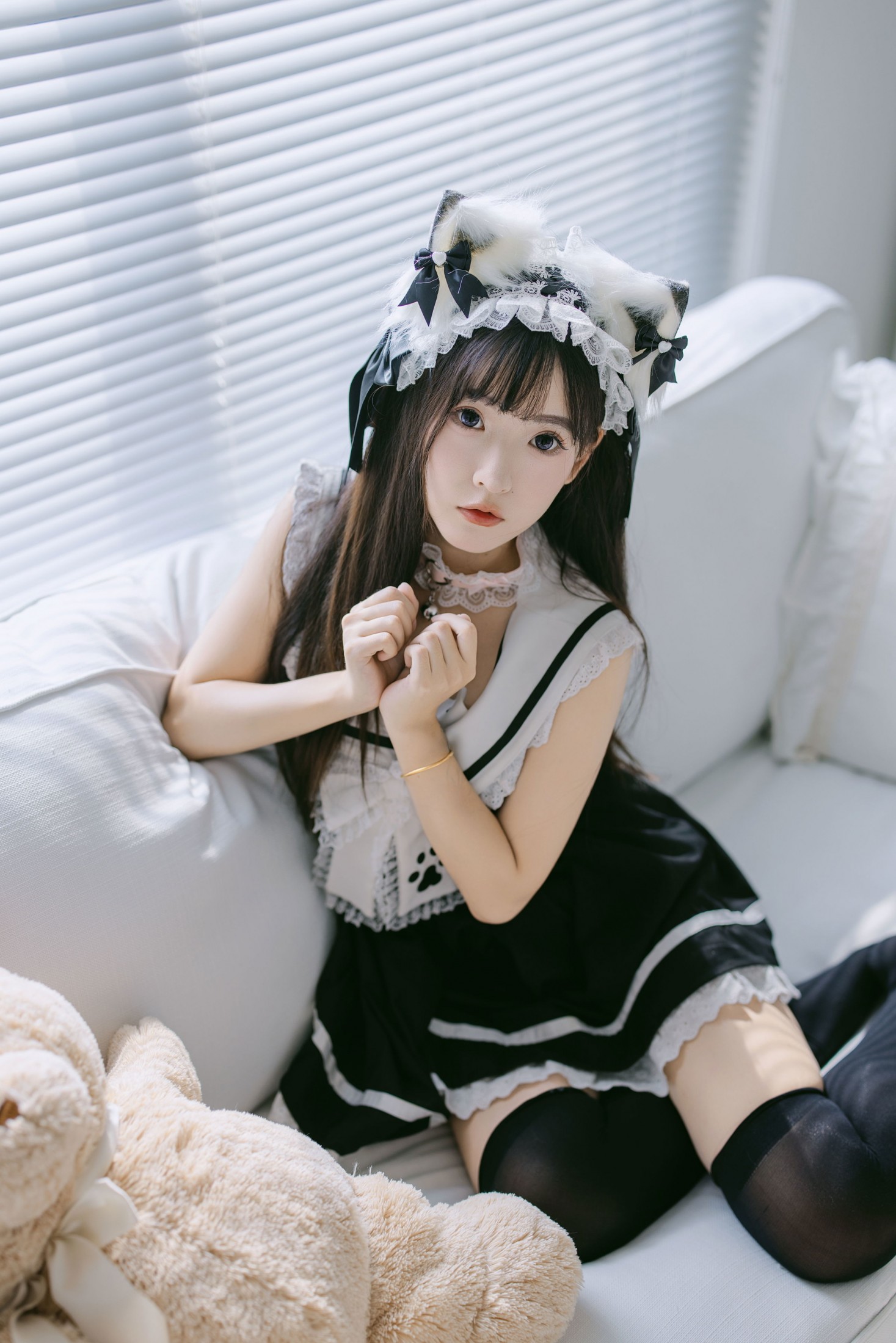 奶酪是小猪吗 - 《好可爱的女仆猫》[15P]-66COS