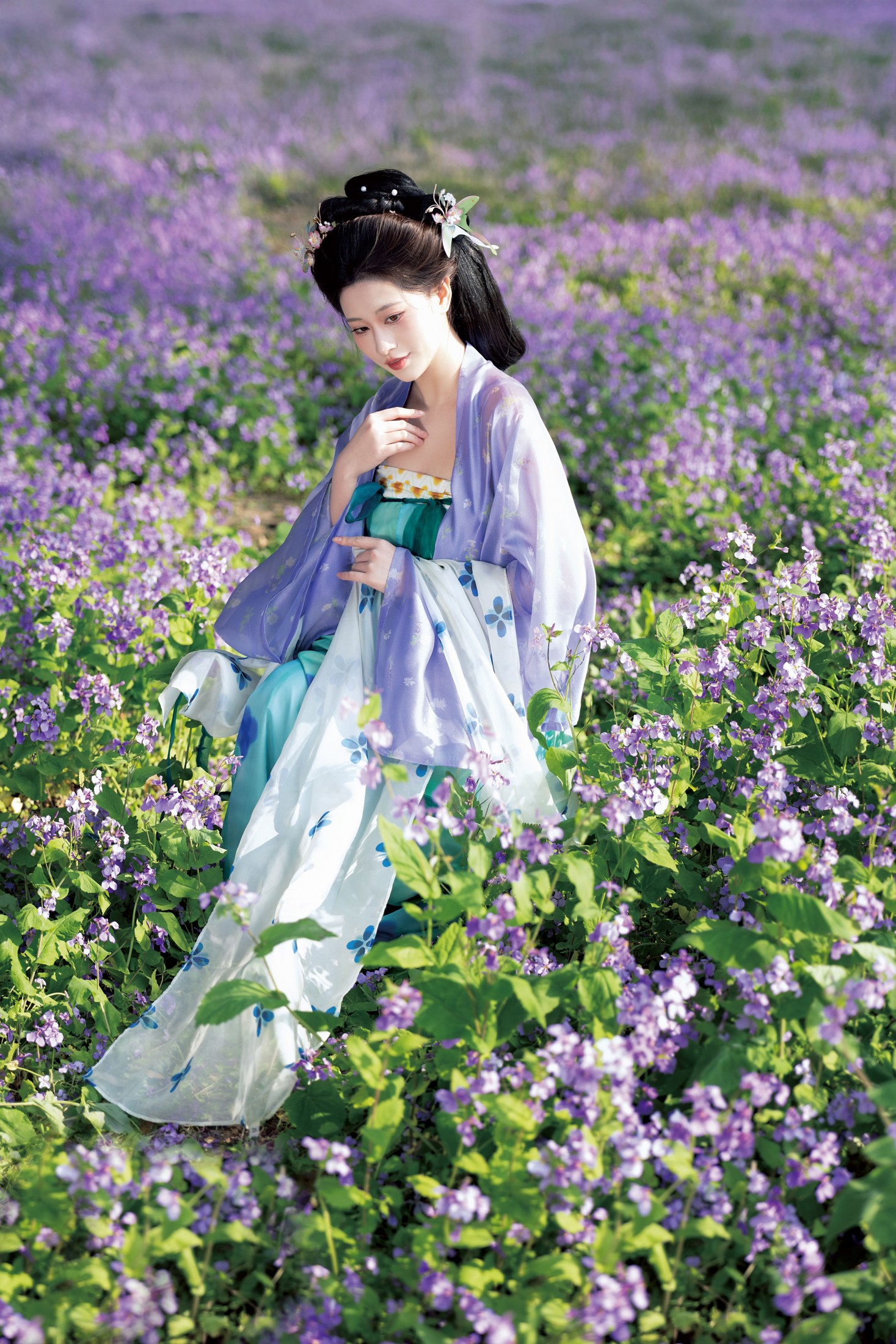 百变小洁 - 《二月兰汉服》[13P] 插图5