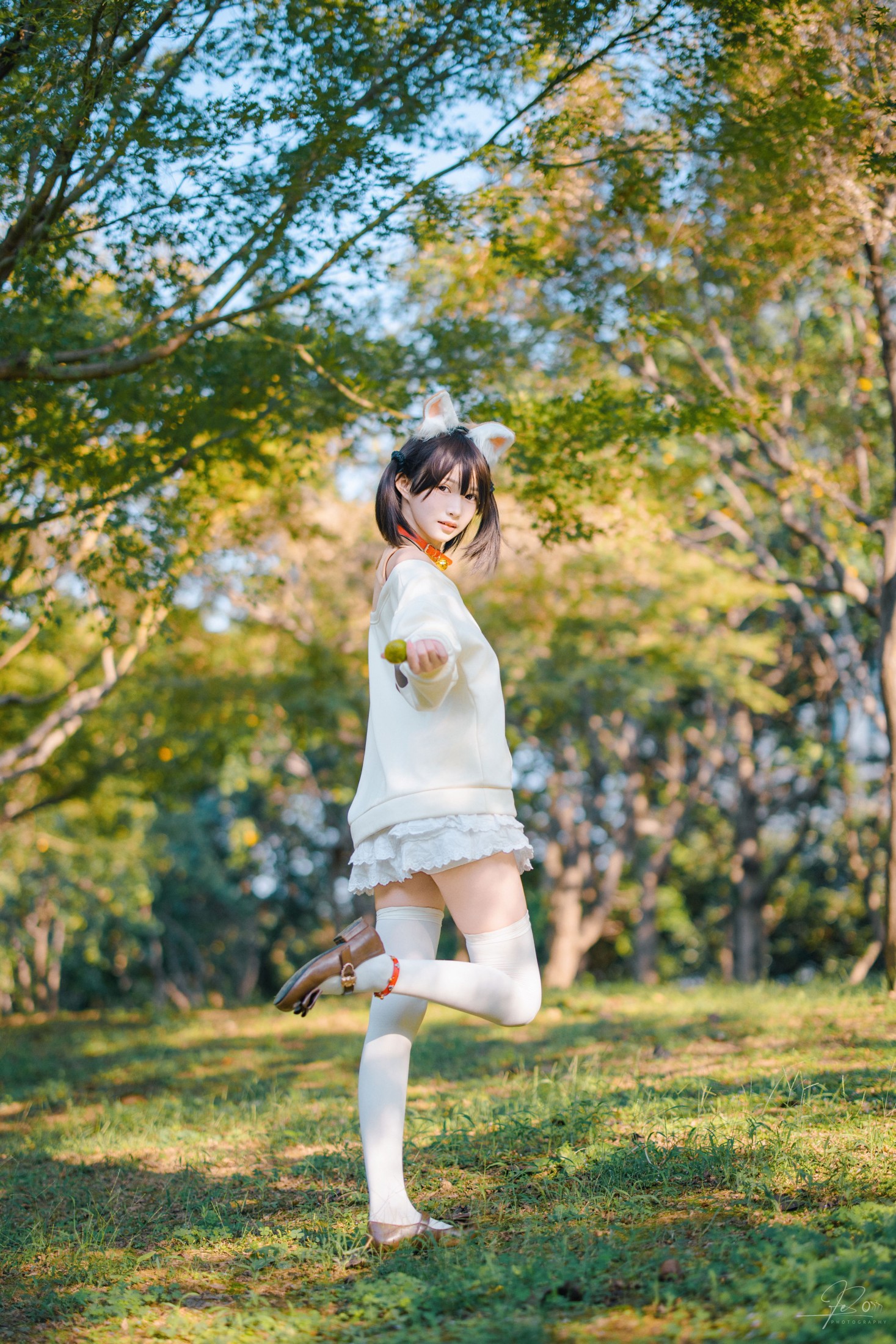 小雨 - 《奶黄包》[25P]-66COS