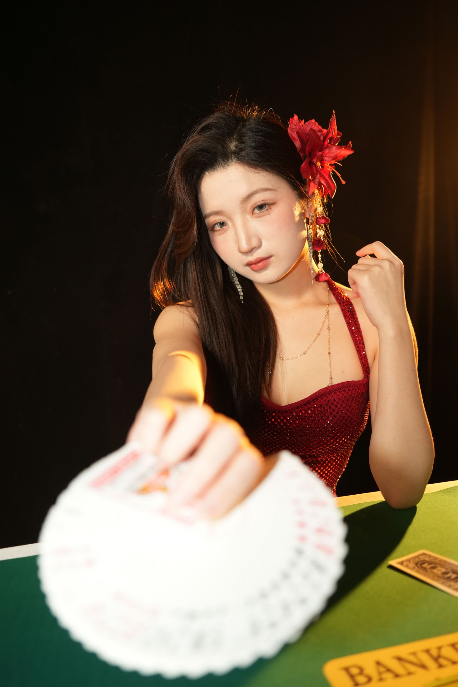 曼曼DayToy - 《热烈红裙》[24P] 插图3