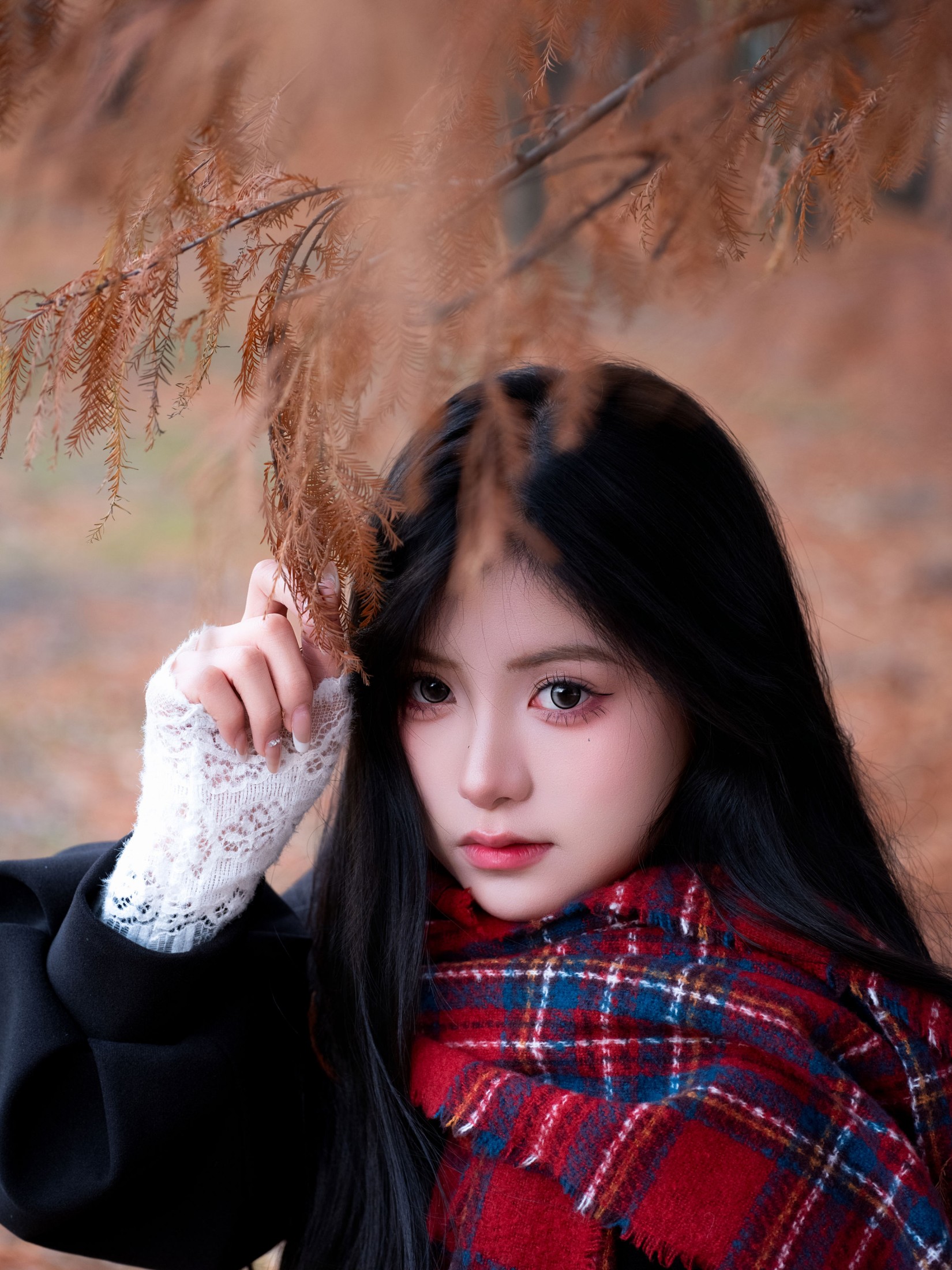 西西驾到（模特版） - 《红枫人像》[14P]-66COS