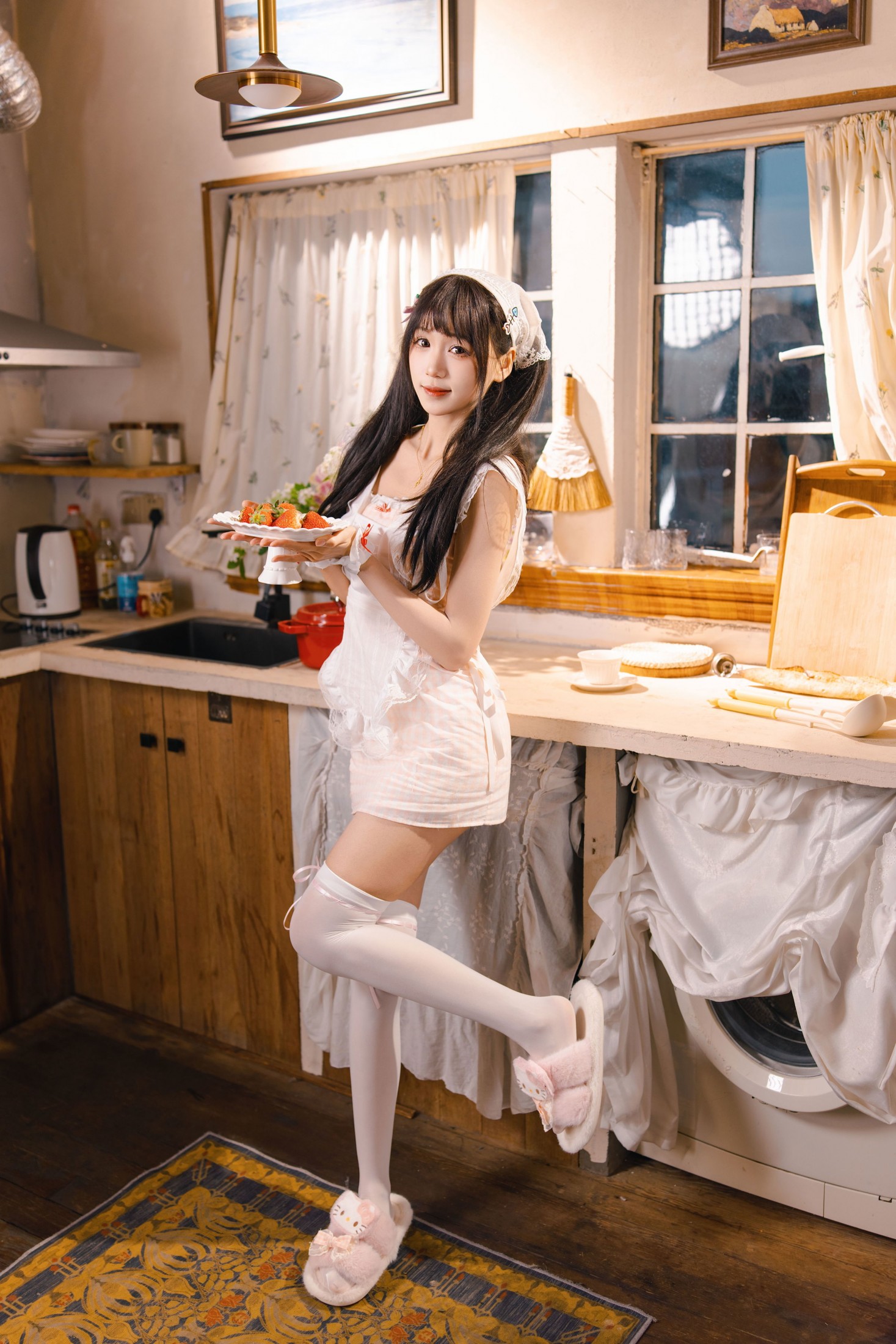 吞树莓 - 《小厨娘》[36P]-66COS