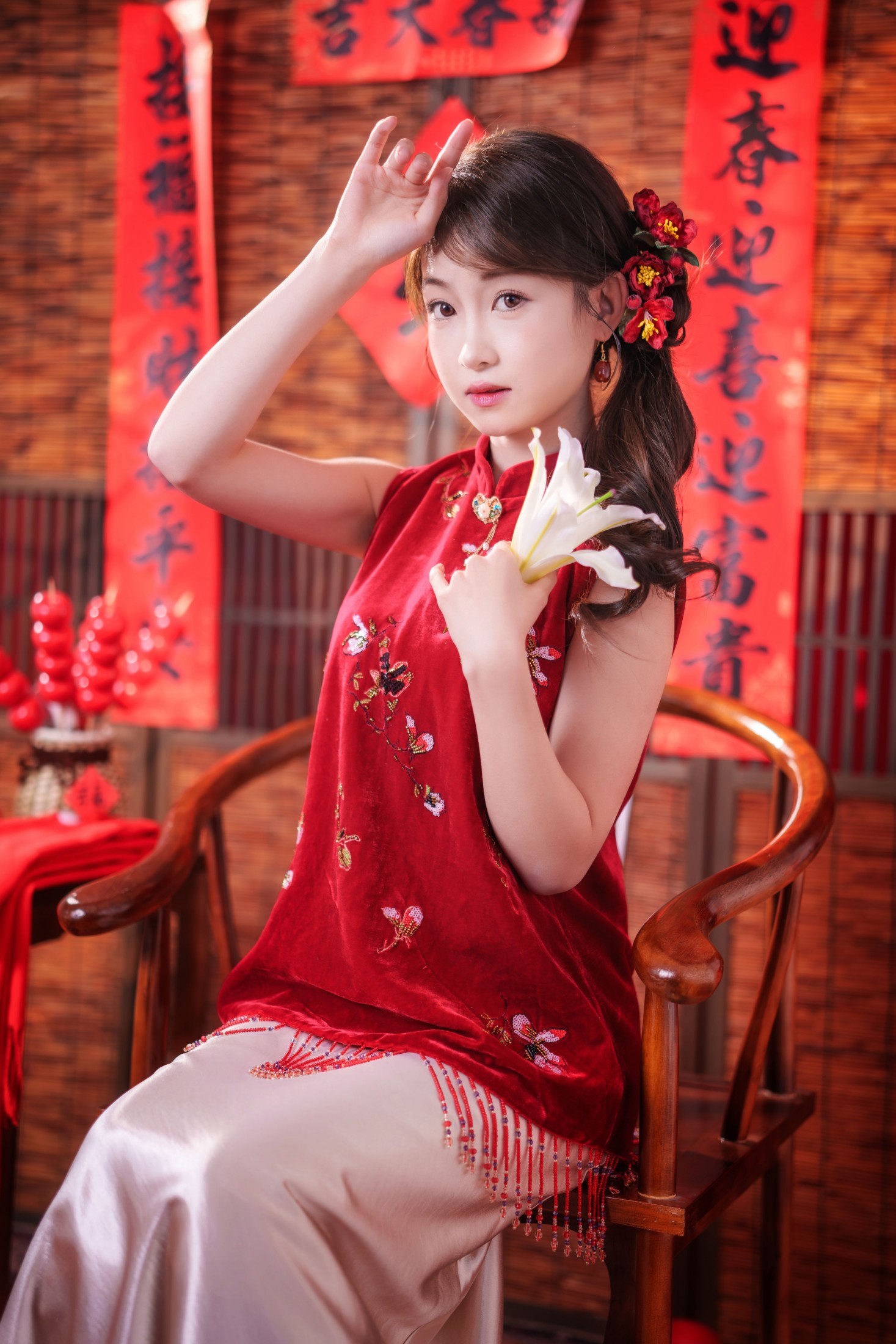 小邱 - 《新年红衣女少女》[12P] 插图5