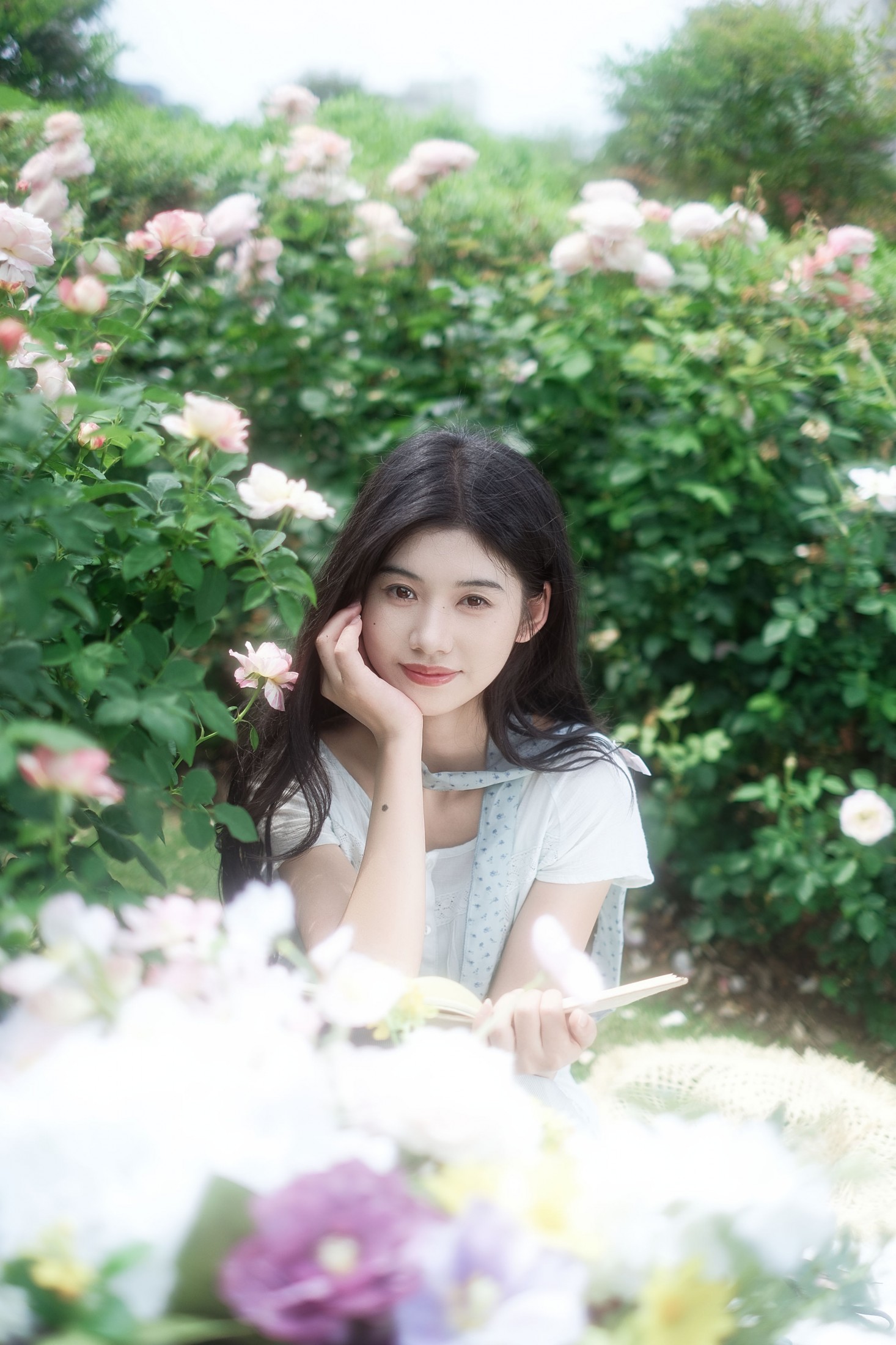 欧阳明慧 - 《花海里的“白月光”，这一眼太绝了！》[22P] 插图5