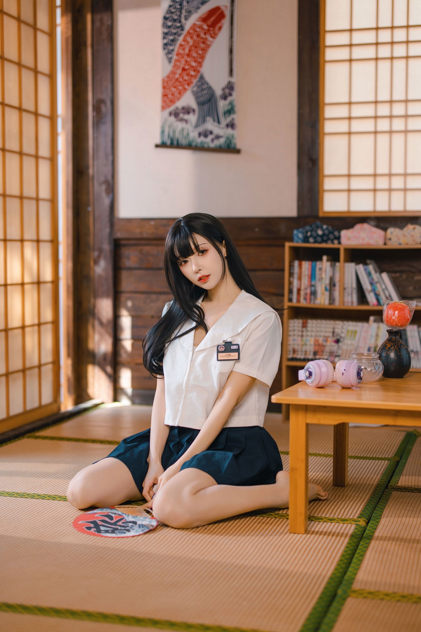 夏树友人帐 - 《是学姐啊》[24P]-66COS