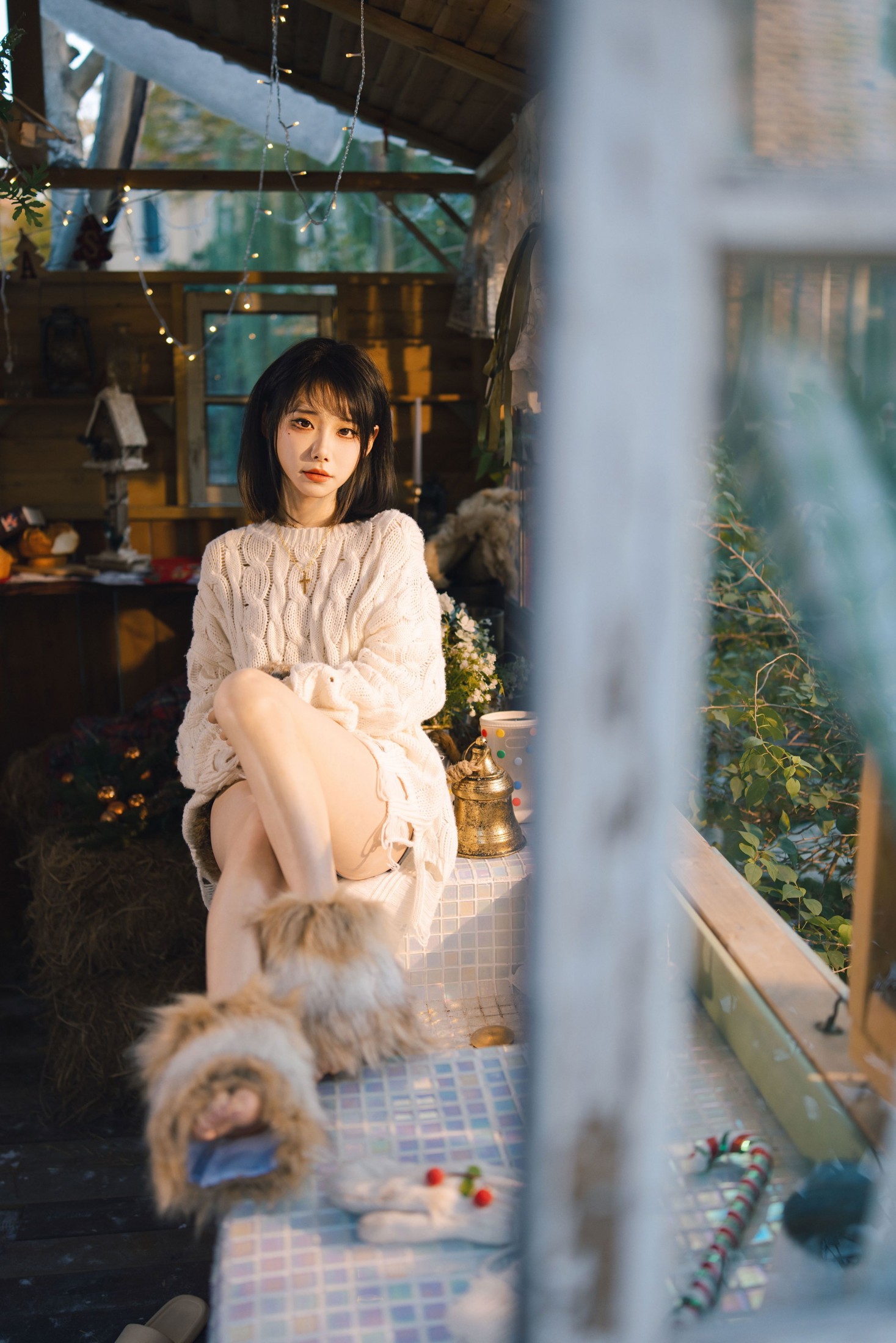 王诗蒙（小A晓诶） - 《冬日暖阳》[23P]-66COS