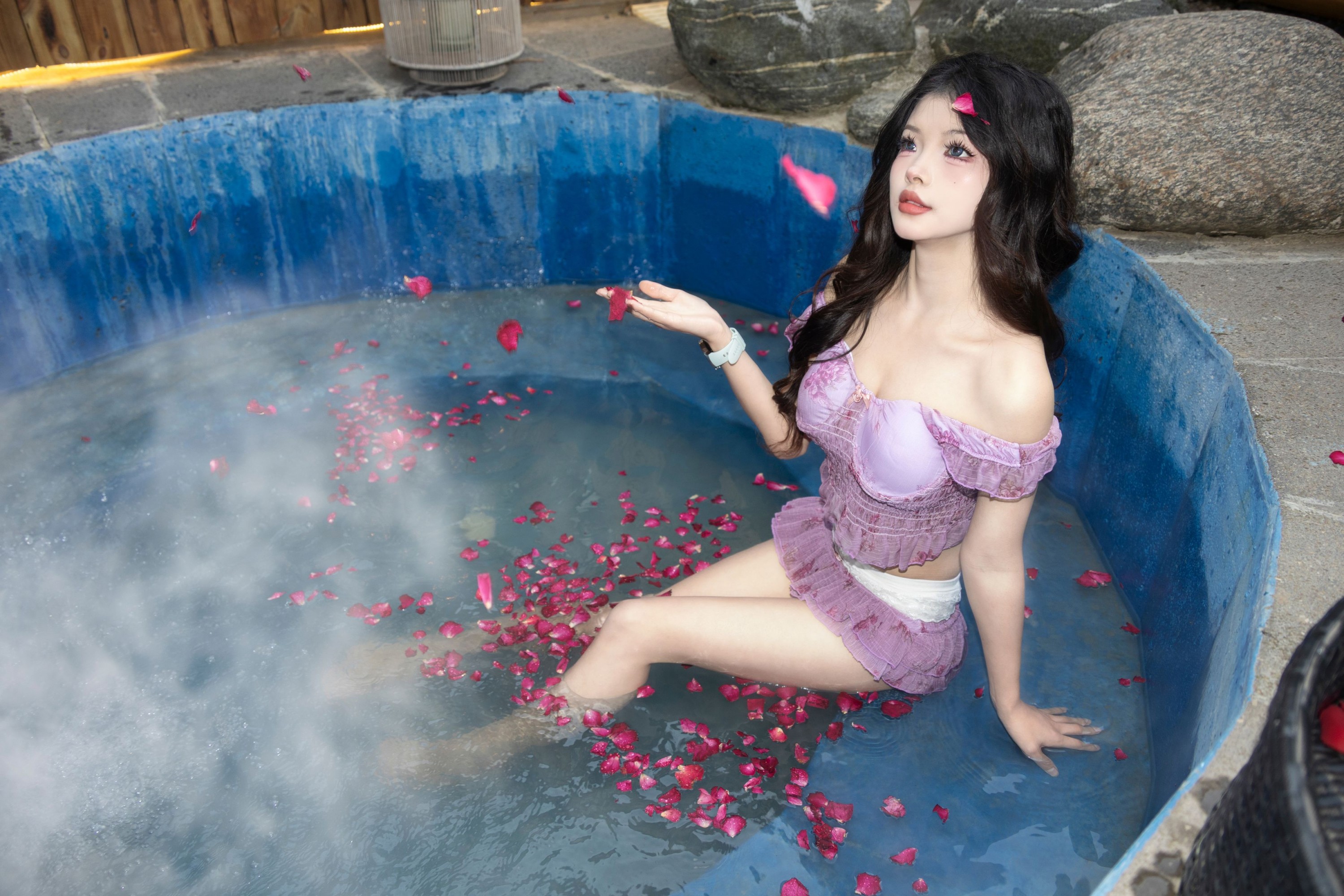 《紫色泳衣比基尼性感美女私房写真》[9P] 插图4