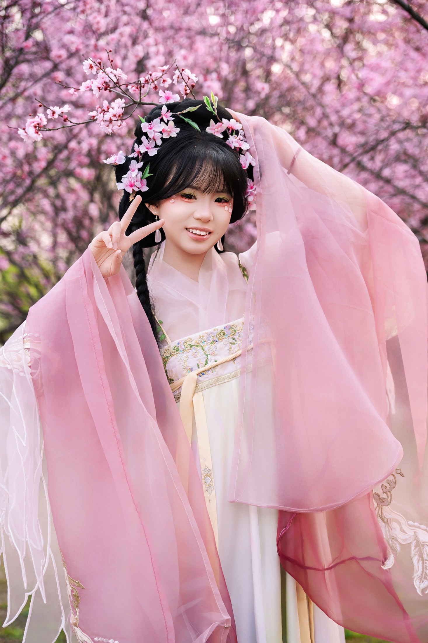珠珠 - 《春樱赴约，桃气少女》[10P] 插图5