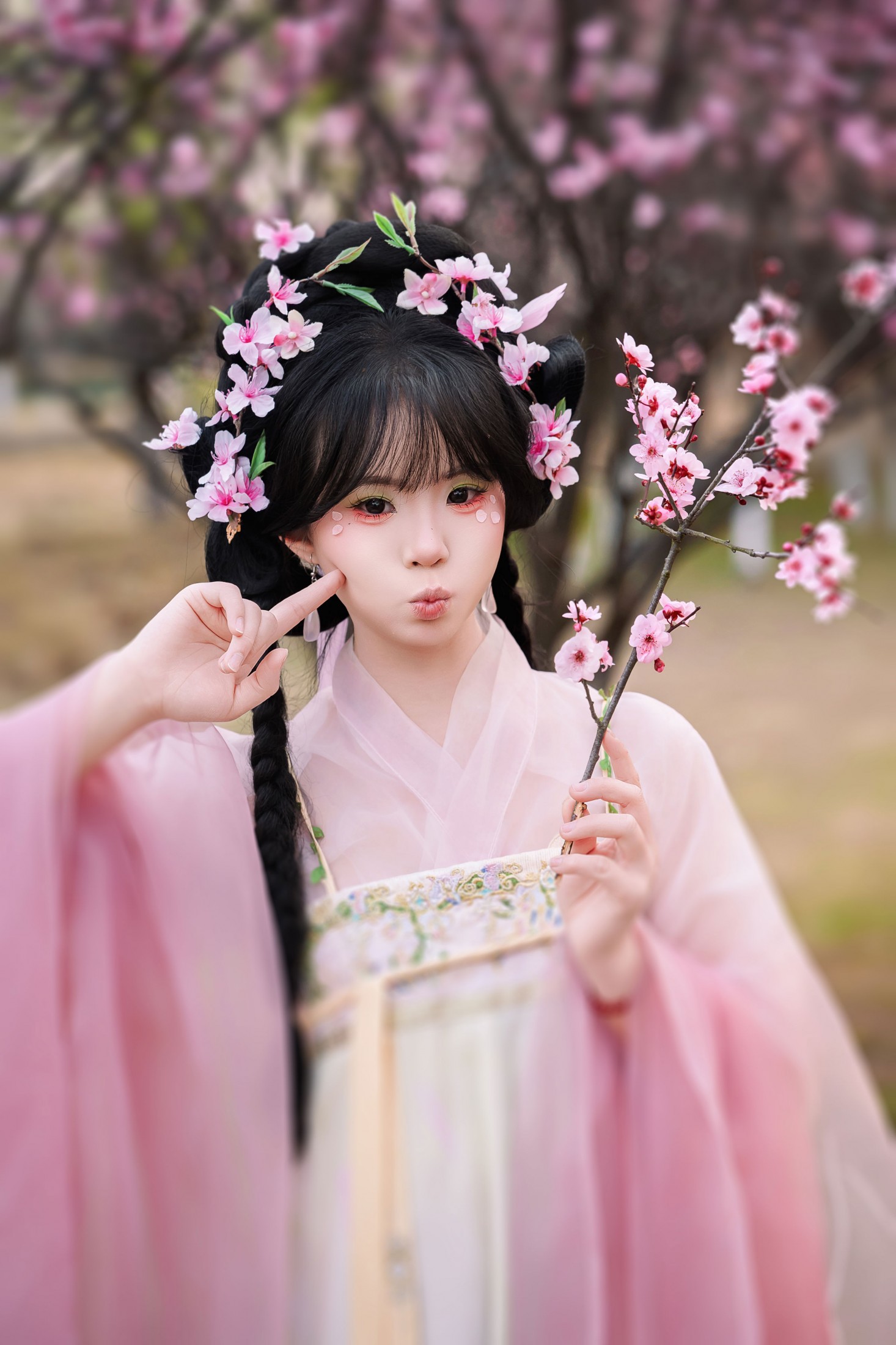 珠珠 - 《春樱赴约，桃气少女》[10P] 插图3
