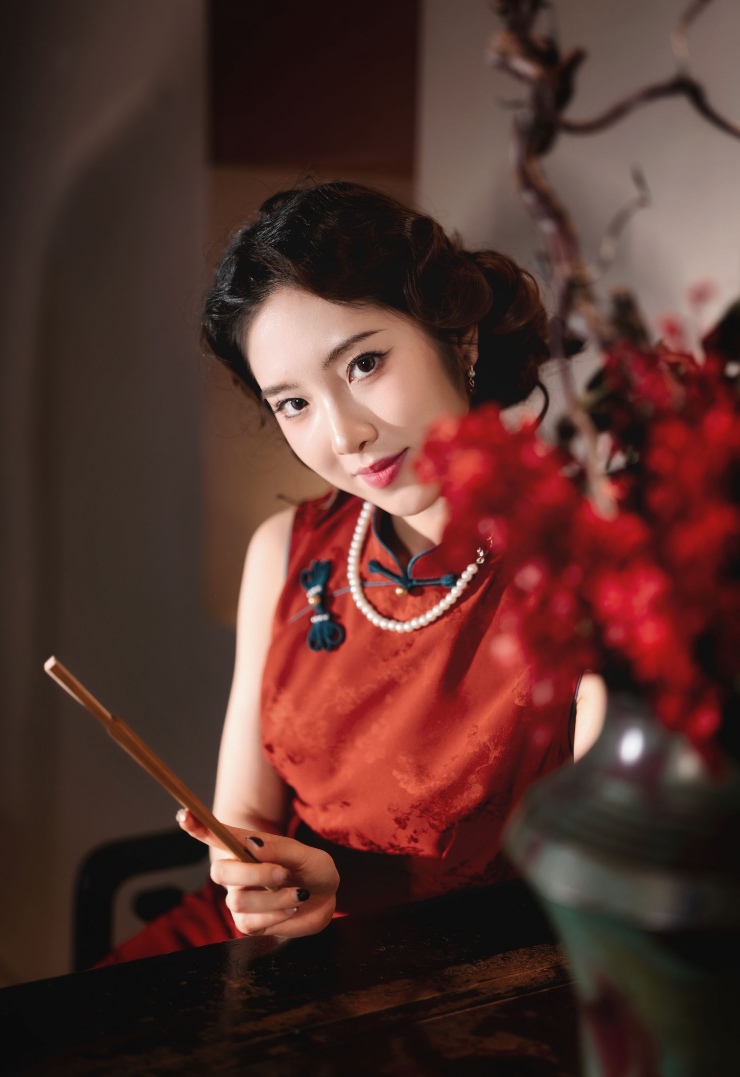 可欣 - 《旗袍美女》[15P] 插图4