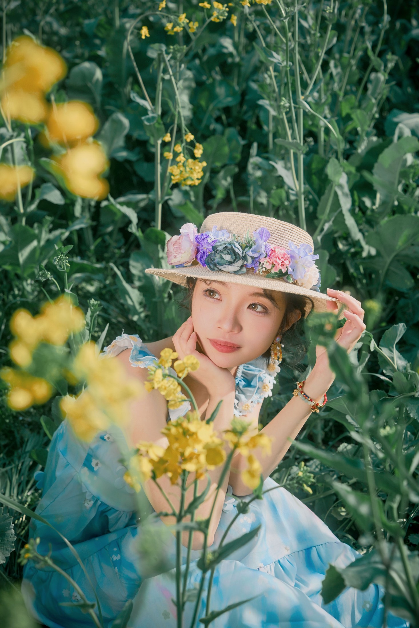 愿曦(南京模特版) - 《油菜花》[13P] 插图4