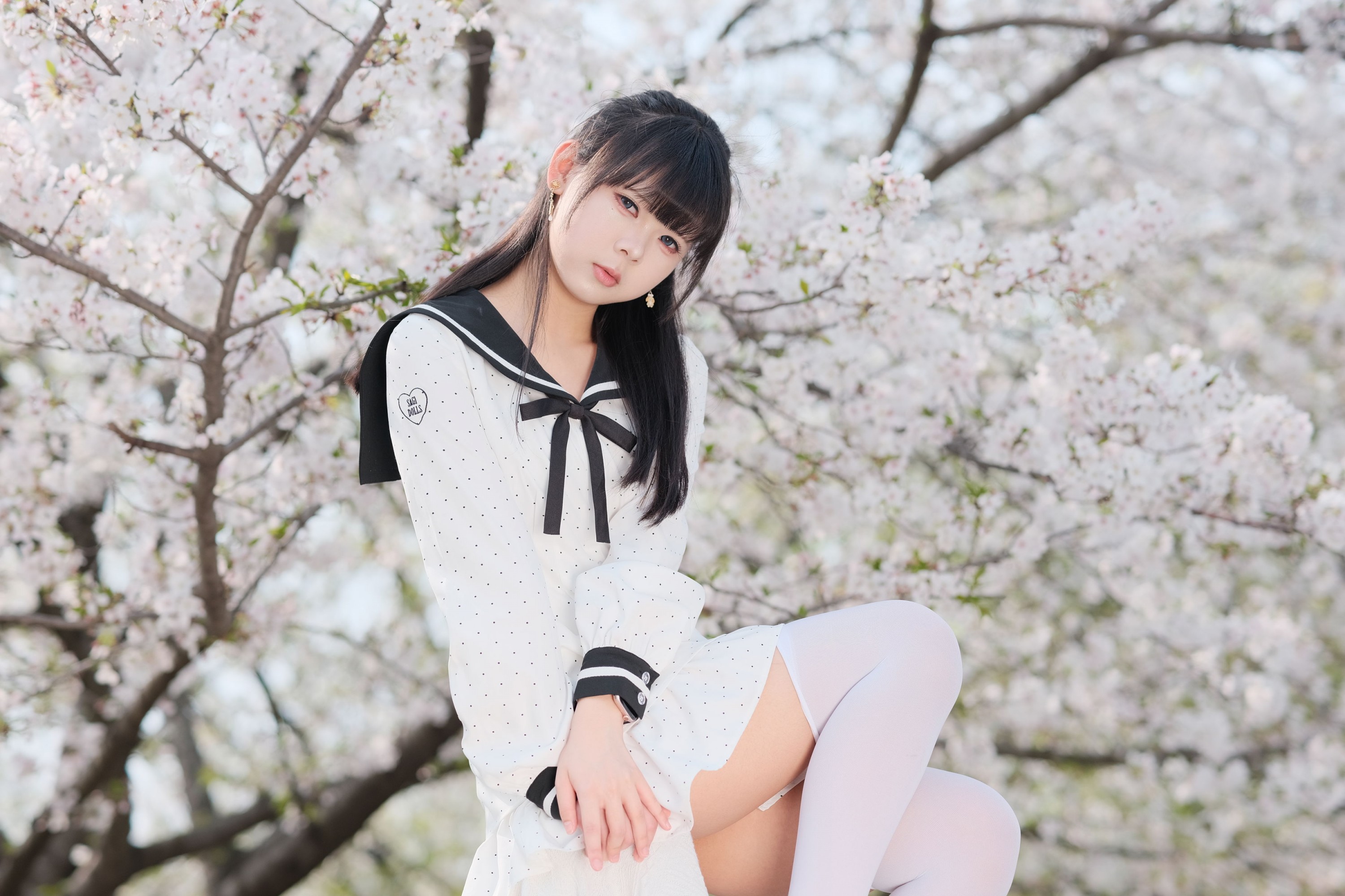 呱呱大帝 - 《樱花人像》[55P] 插图4