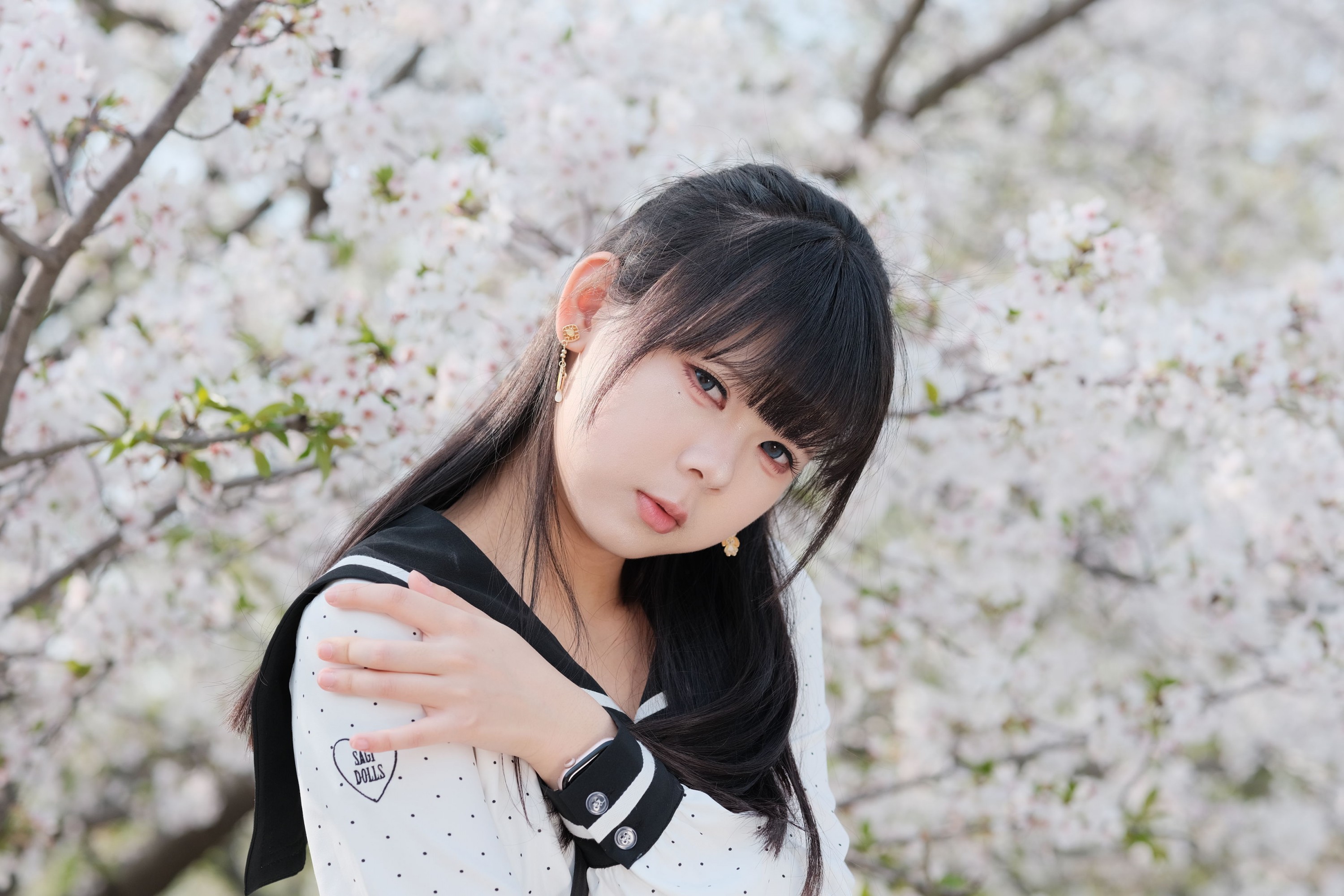 呱呱大帝 - 《樱花人像》[55P] 插图5