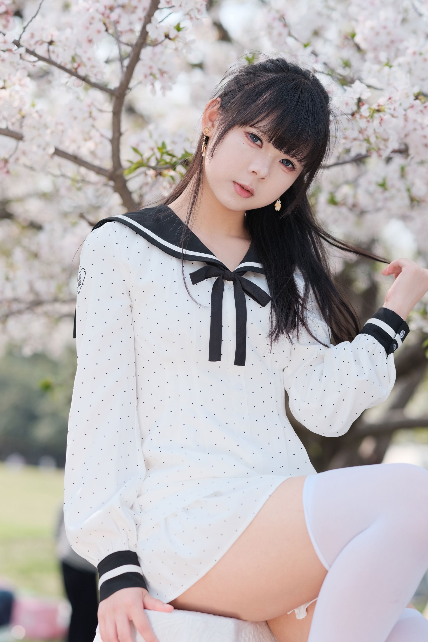 呱呱大帝 - 《樱花人像》[55P]-66COS