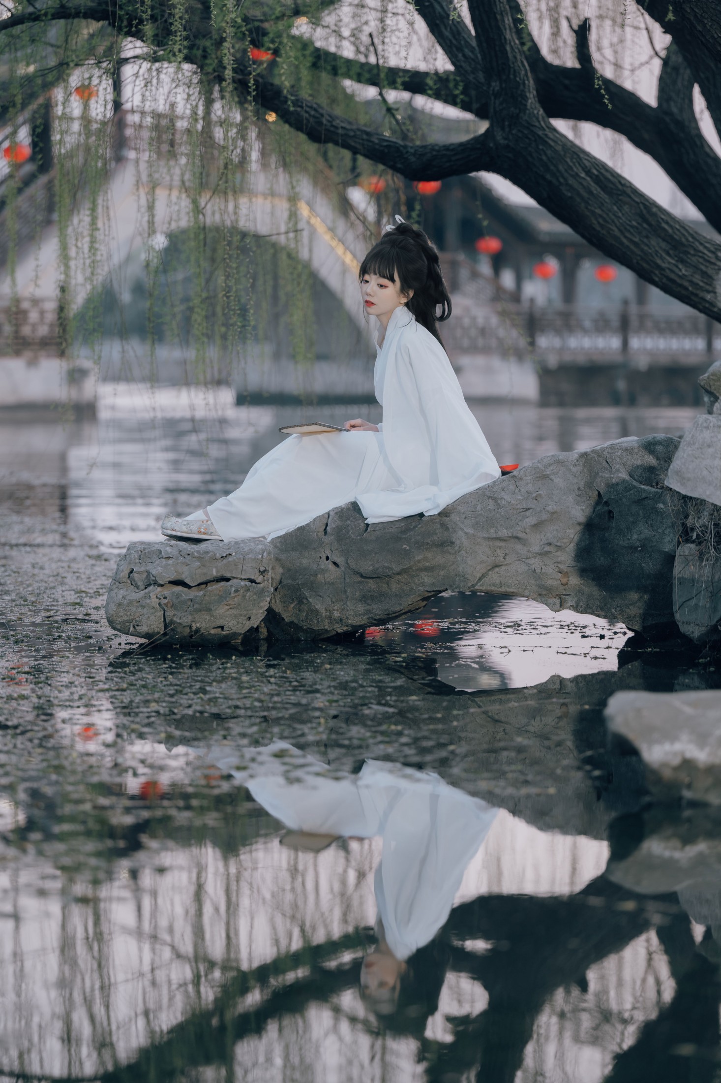 佳佳 - 《江南春信，白衣归》[34P] 插图5