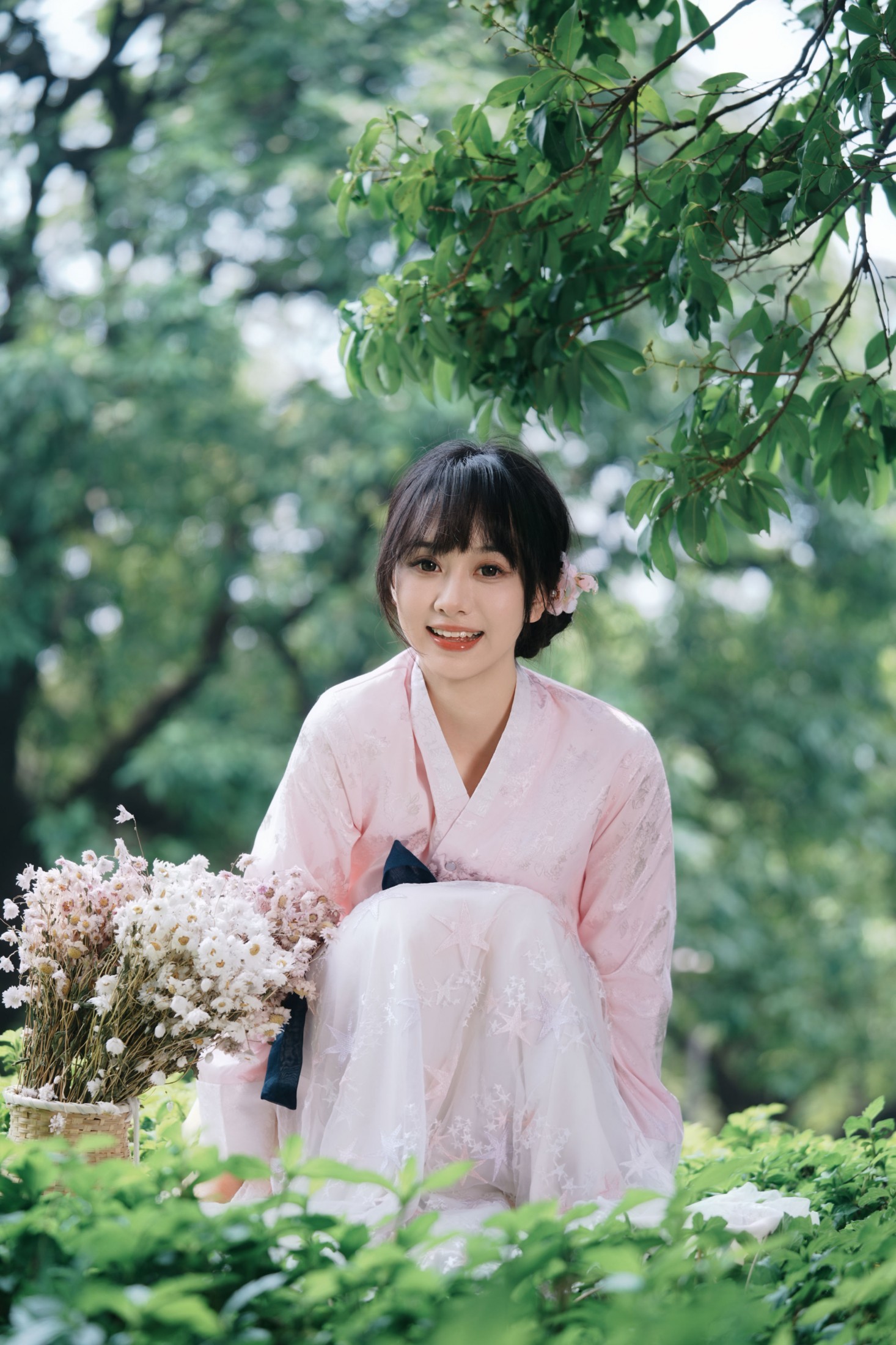 《一袭朝鲜服，山花在野，胶片质感温柔又耐看～》[26P] 插图2