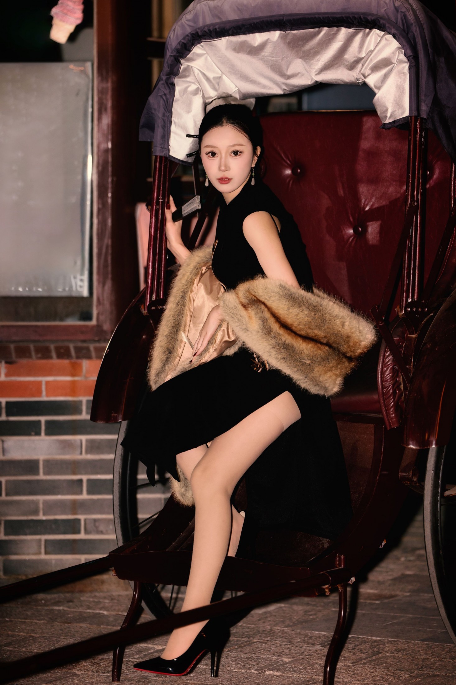 《夜景旗袍人像》[12P]-66COS