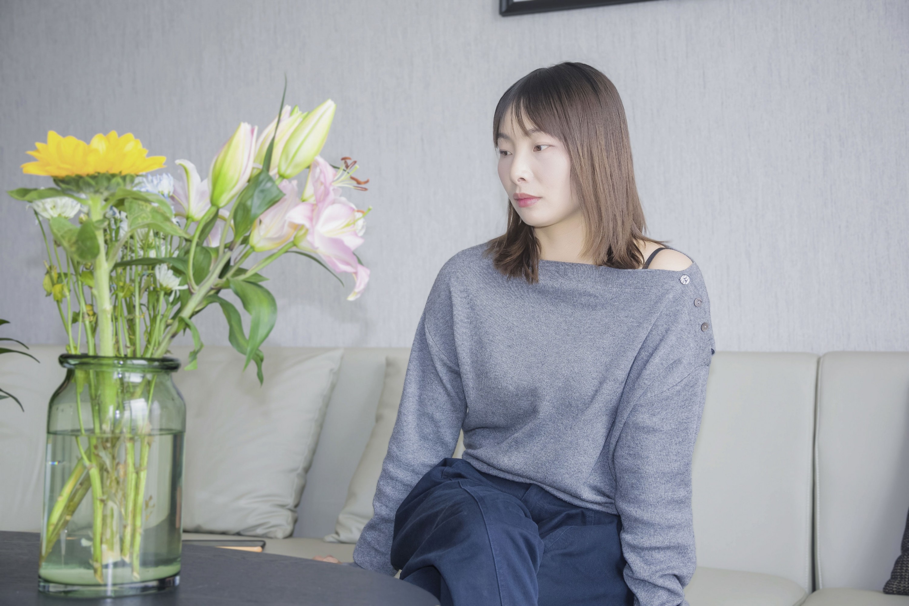 《室内美女情绪风优雅忧郁风》[47P]-66COS