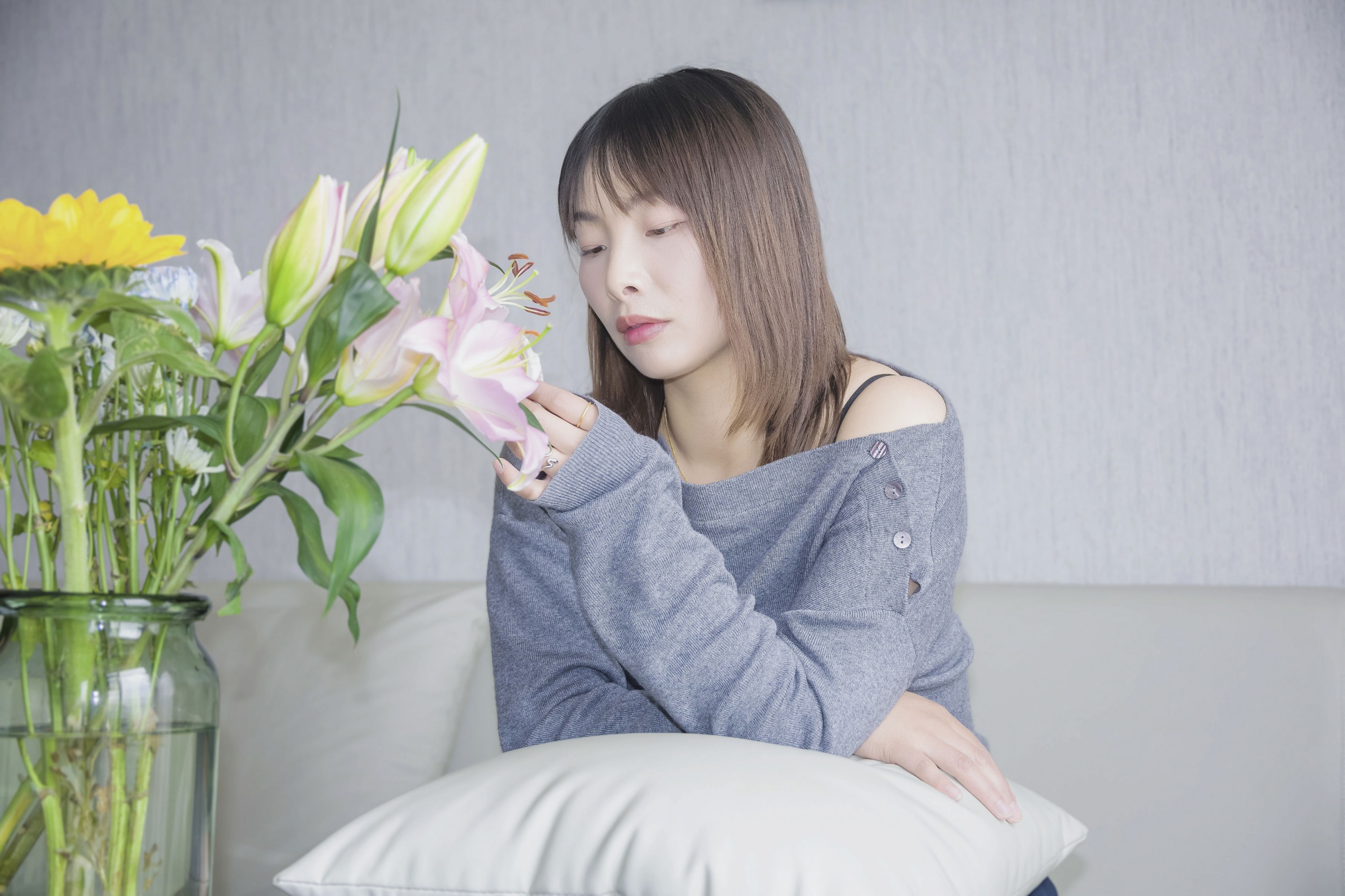 《室内美女情绪风优雅忧郁风》[47P] 插图2