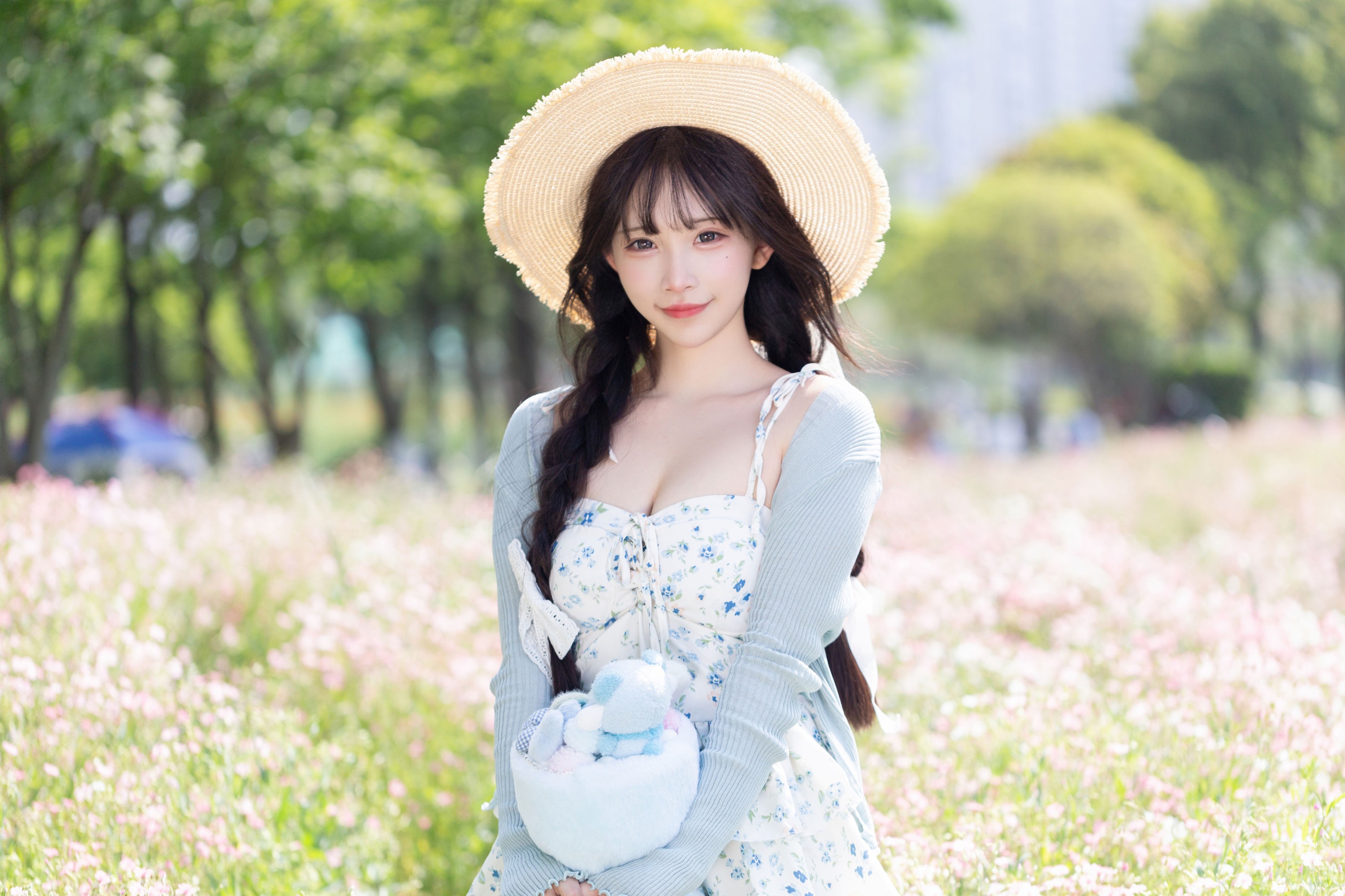 《复古风花海少女》[22P]-66COS
