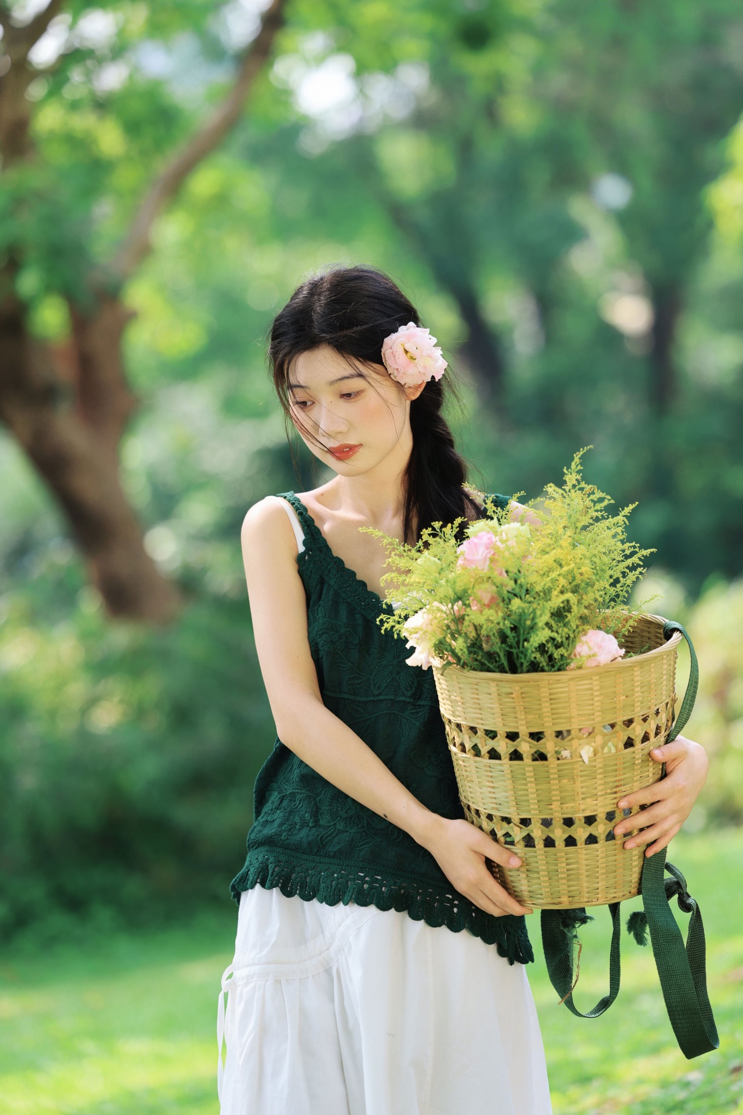 《春日森系少女清透感写真》[25P] 插图3