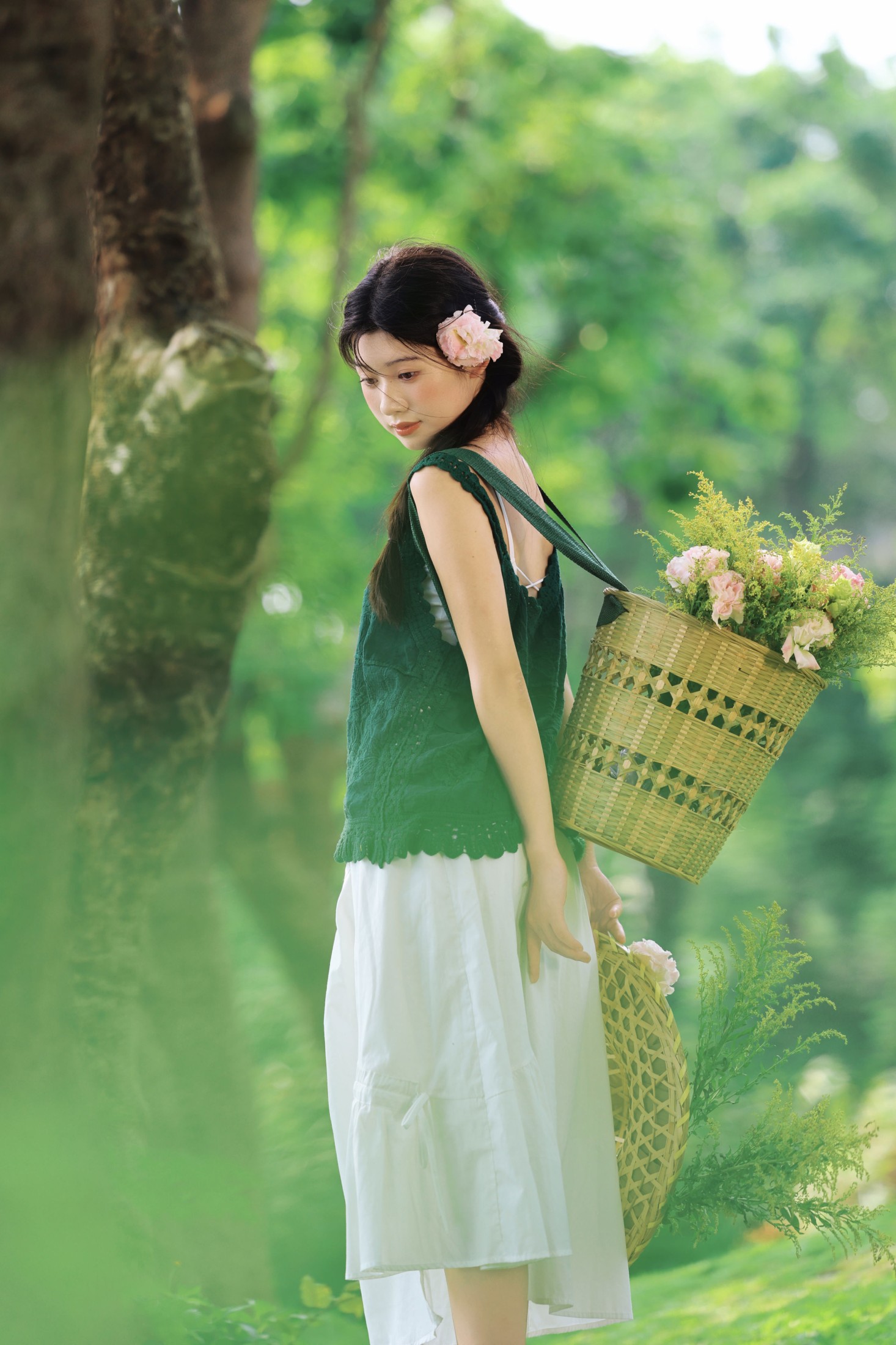 《春日森系少女清透感写真》[25P] 插图4