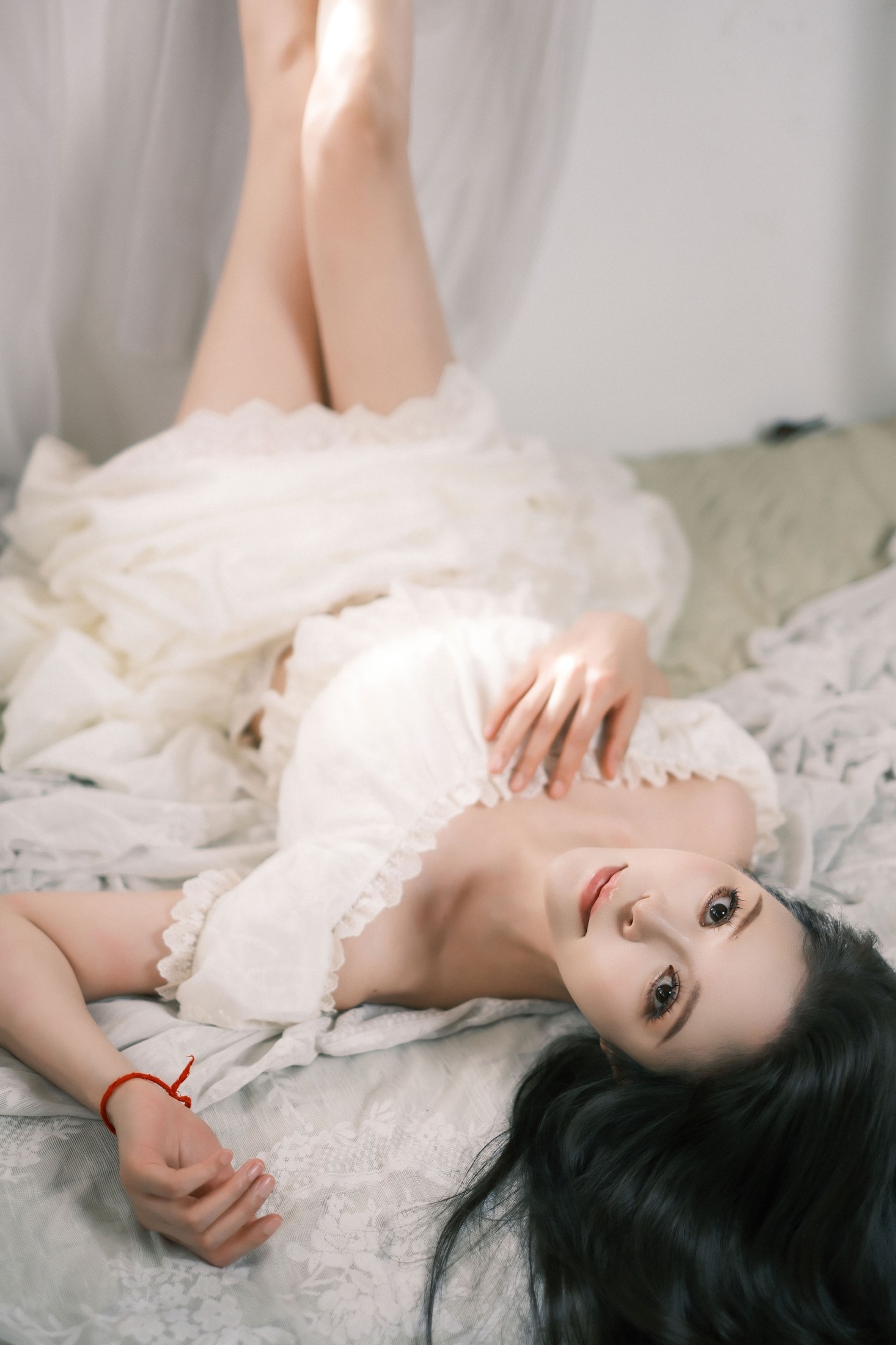 《温柔系白裙拍照》[16P] 插图4