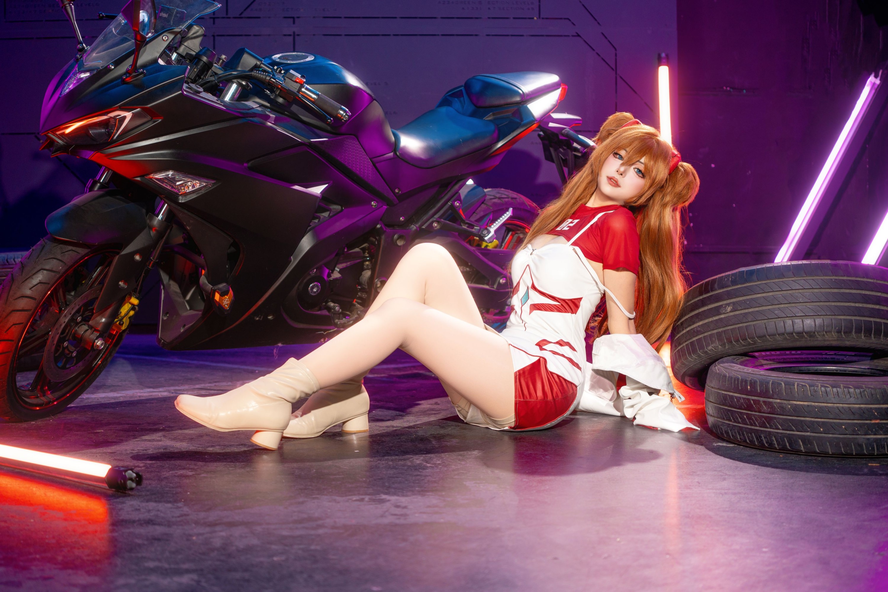 《赛车明日香》[43P]-66COS
