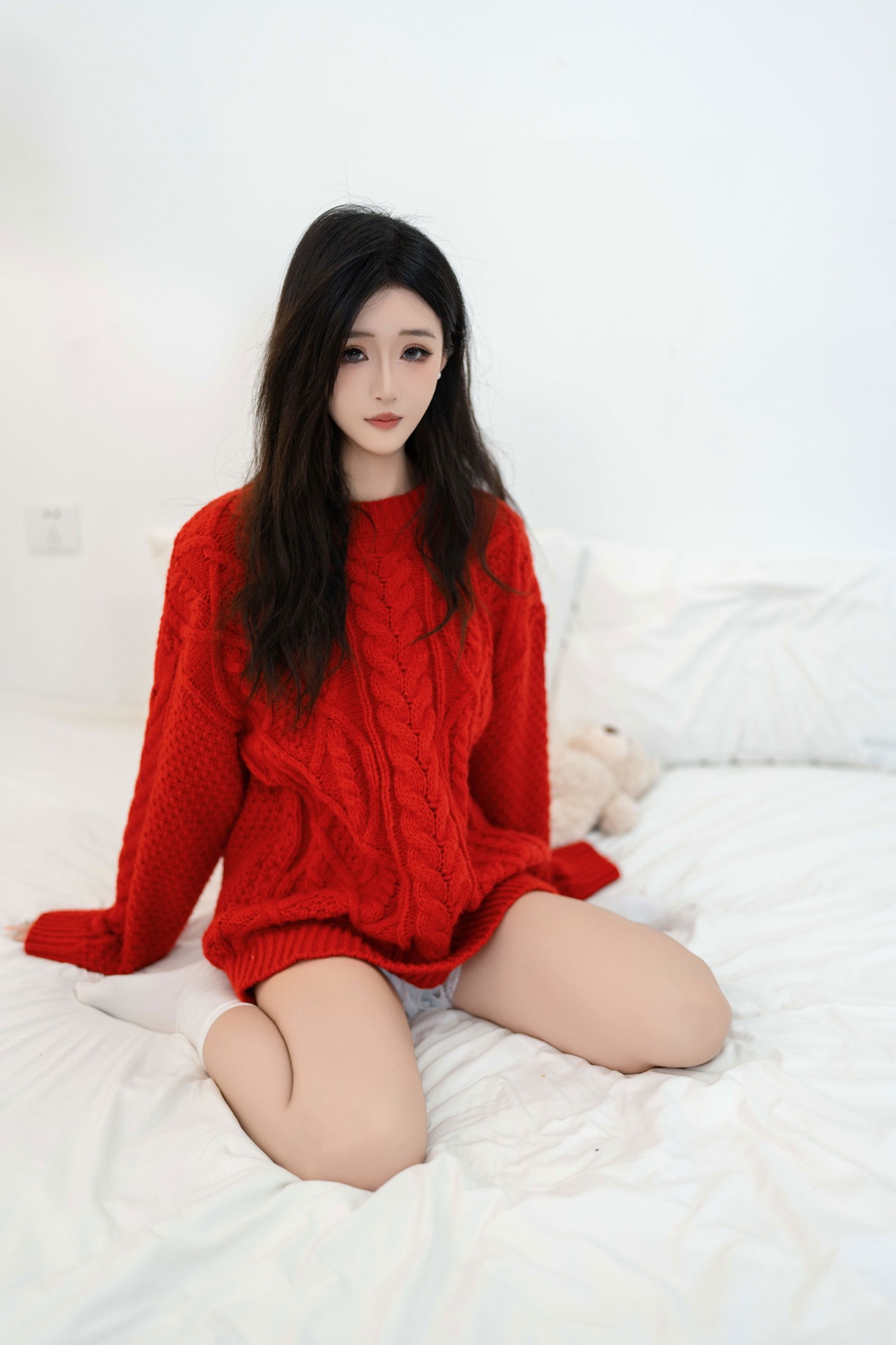 《红色毛衣・卧室写真》[41P] 插图3
