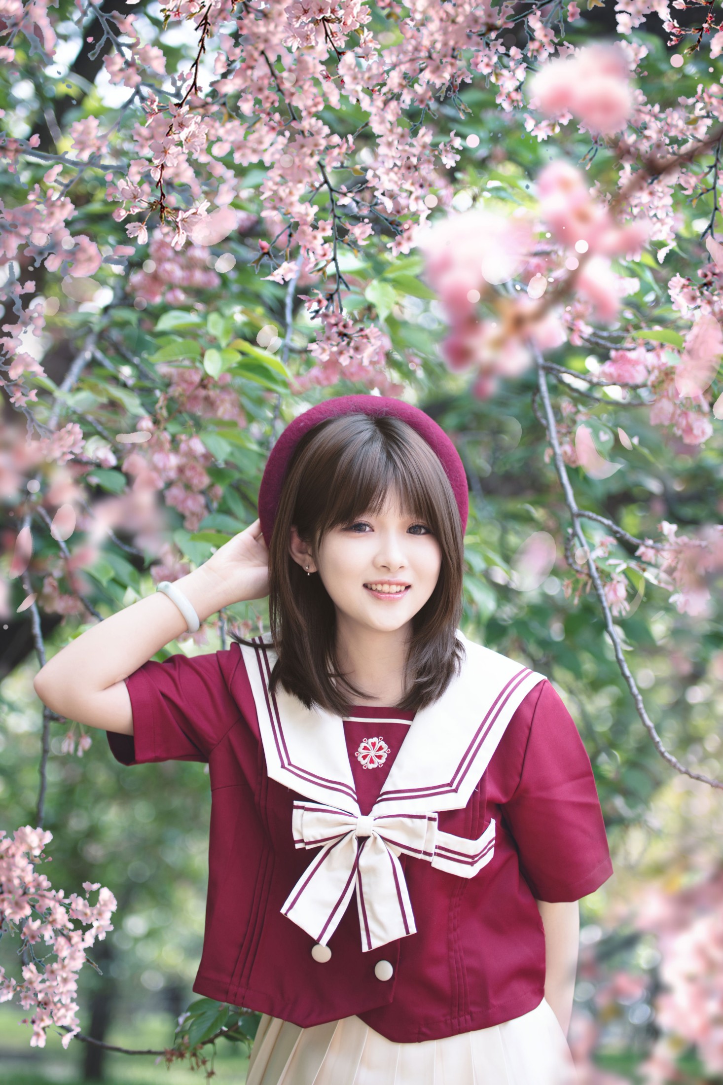 《和樱花撞个满怀》[35P]-66COS