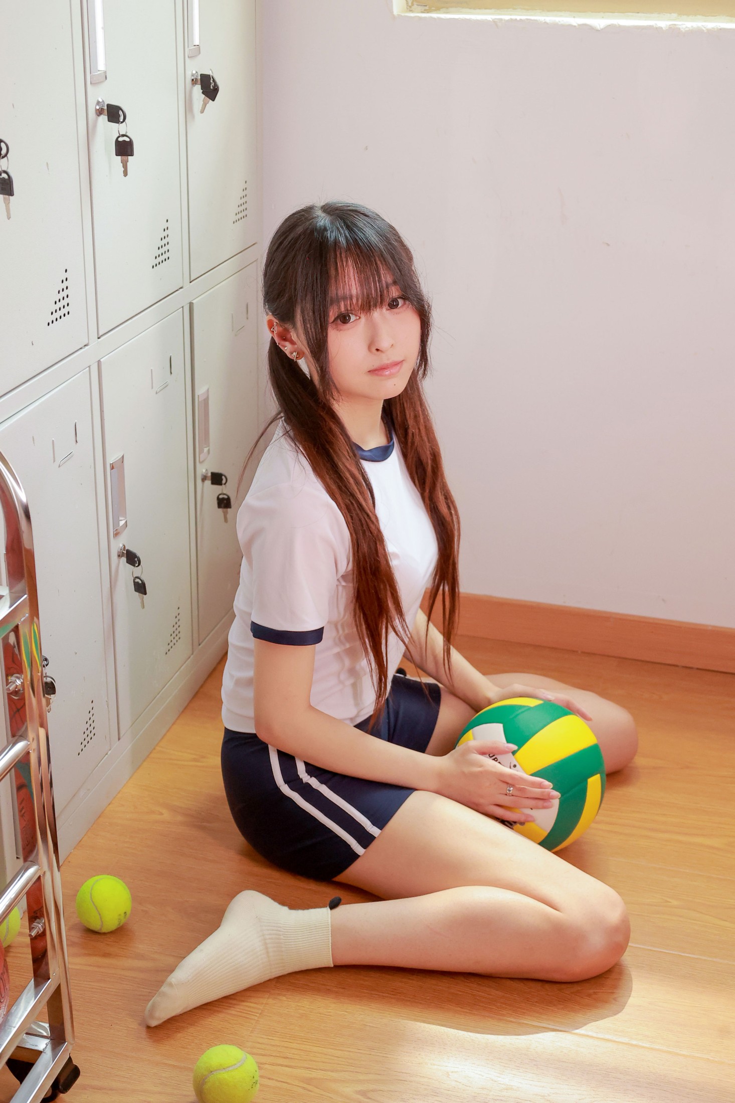 《教室体操服 双马尾》[43P] 插图2