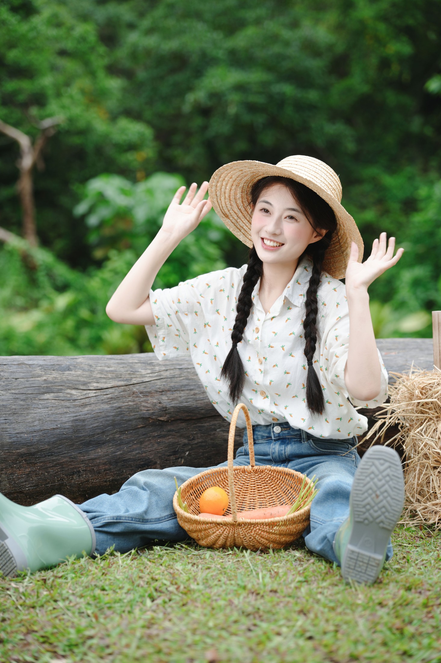 《牧场中的可爱女孩》[12P] 插图4