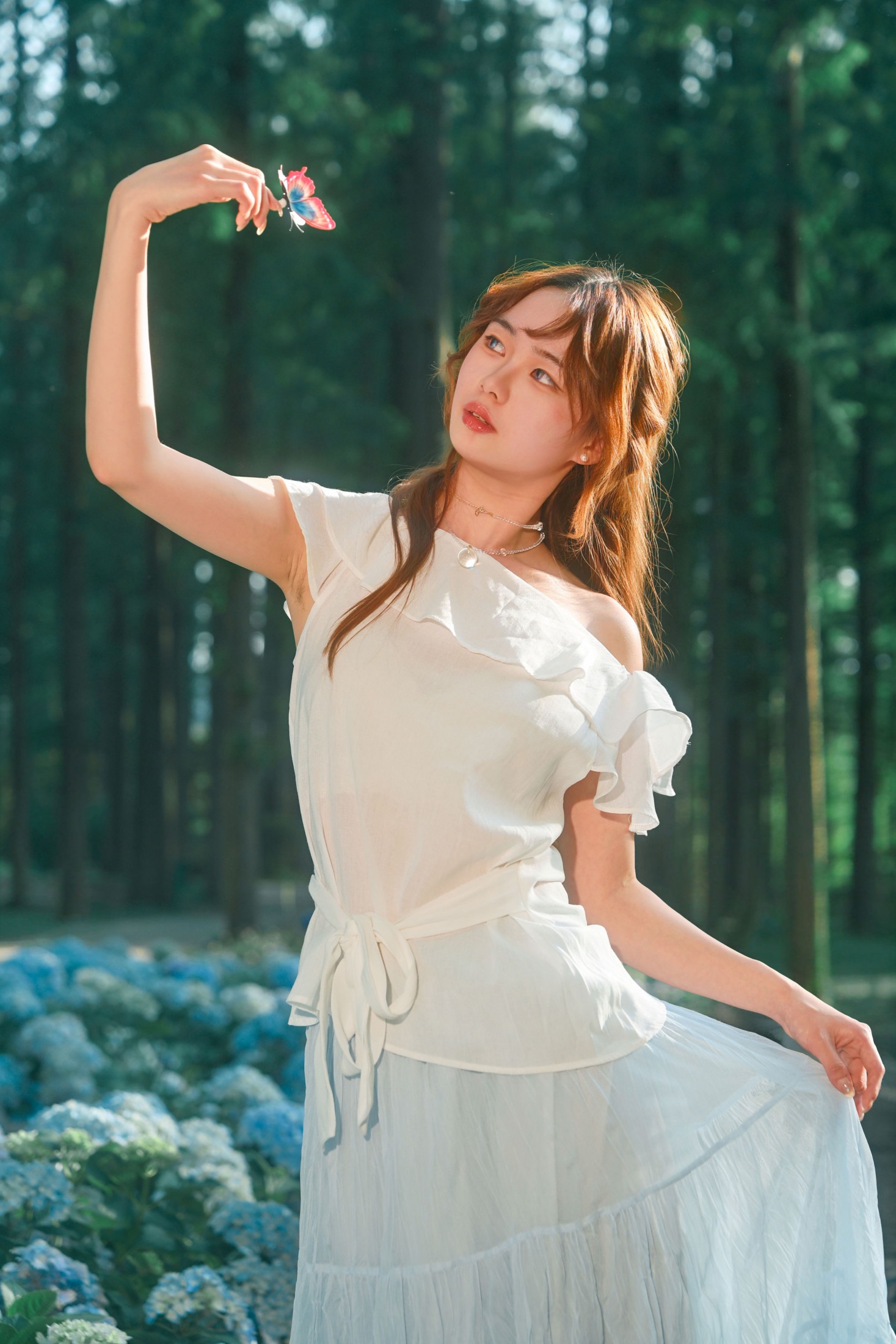 《误入现实版莫奈花园》[9P]-66COS