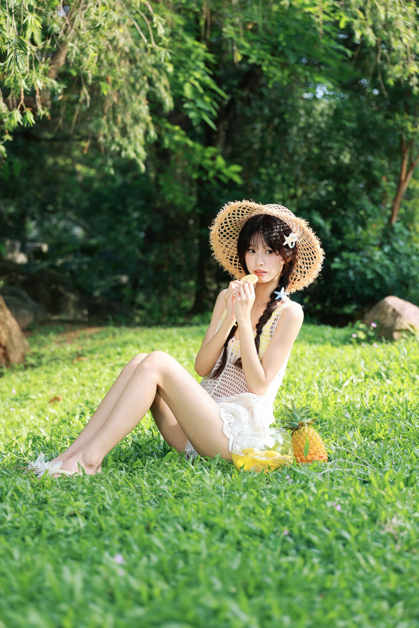 《夏日限定 是柠檬味的森系少女呀》[20P] 插图4