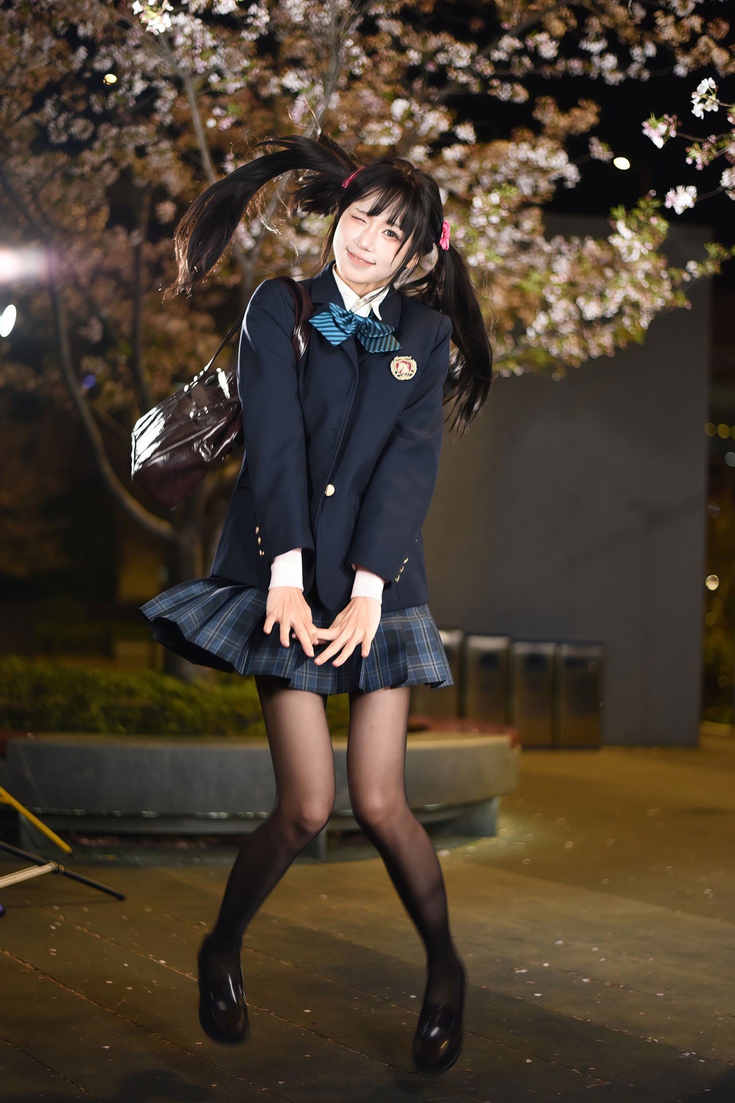 《樱花 夜景jk》[86P] 插图2