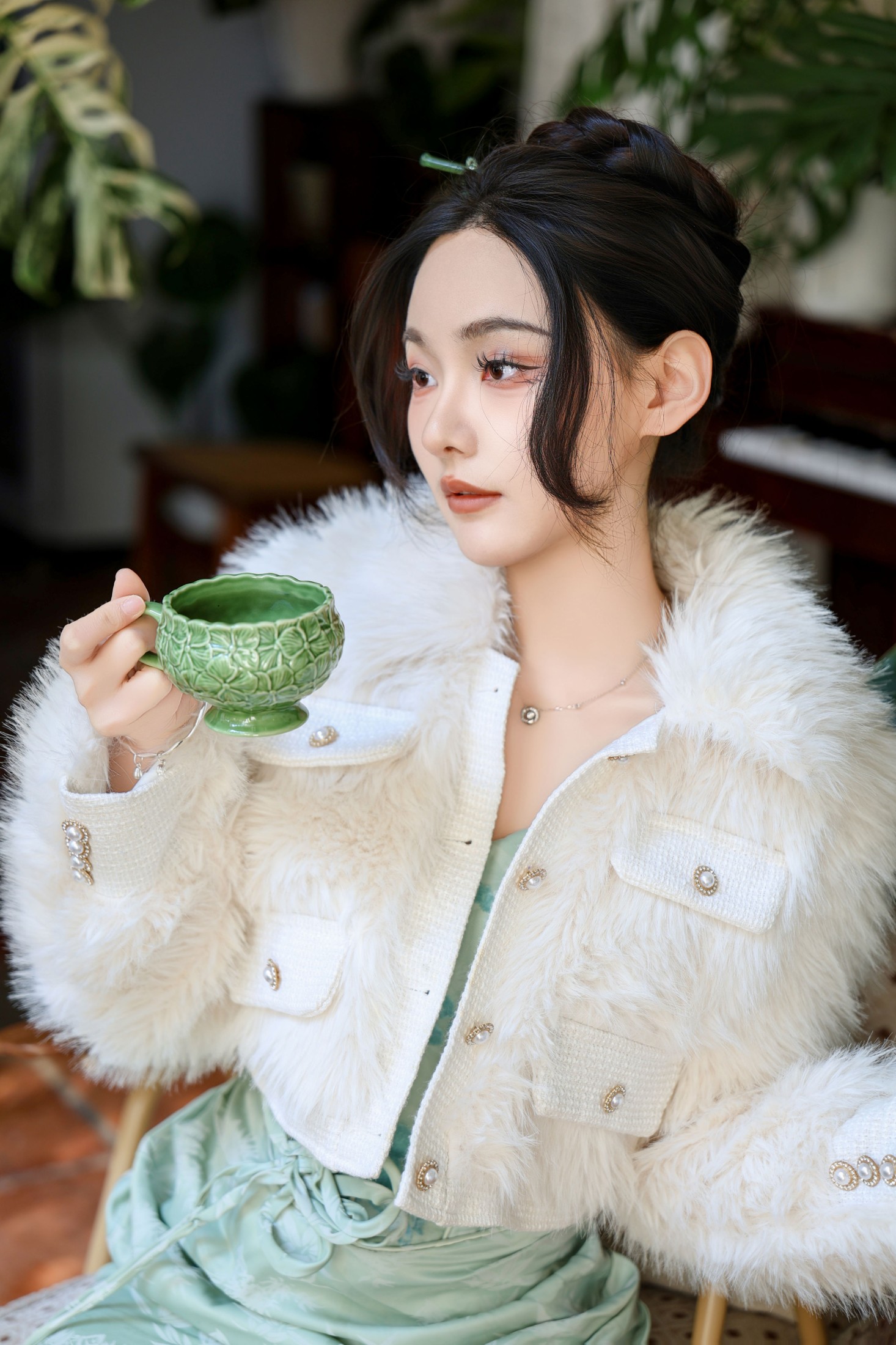 《阳光花房里的下午茶》[20P]-66COS