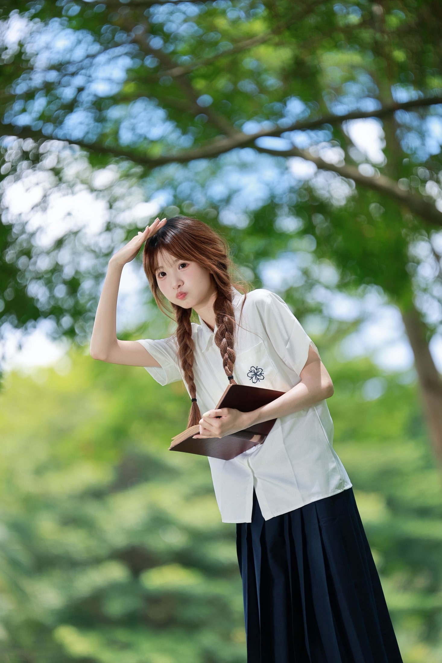 《夏日校园序｜藏在树荫里的少女感》[29P] 插图3