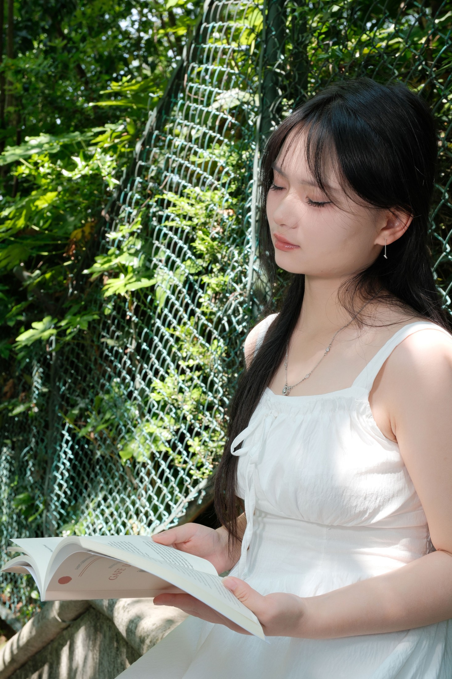 《白裙少女爱学习》[32P] 插图5