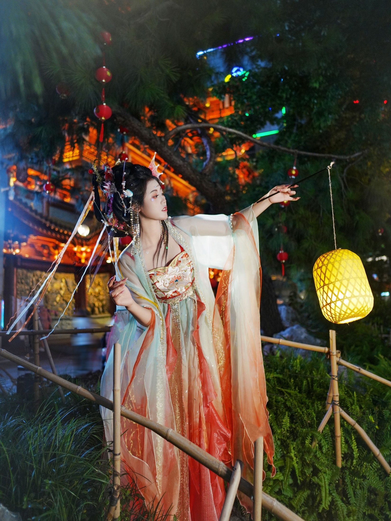 《锦鲤夜景》[9P]-66COS