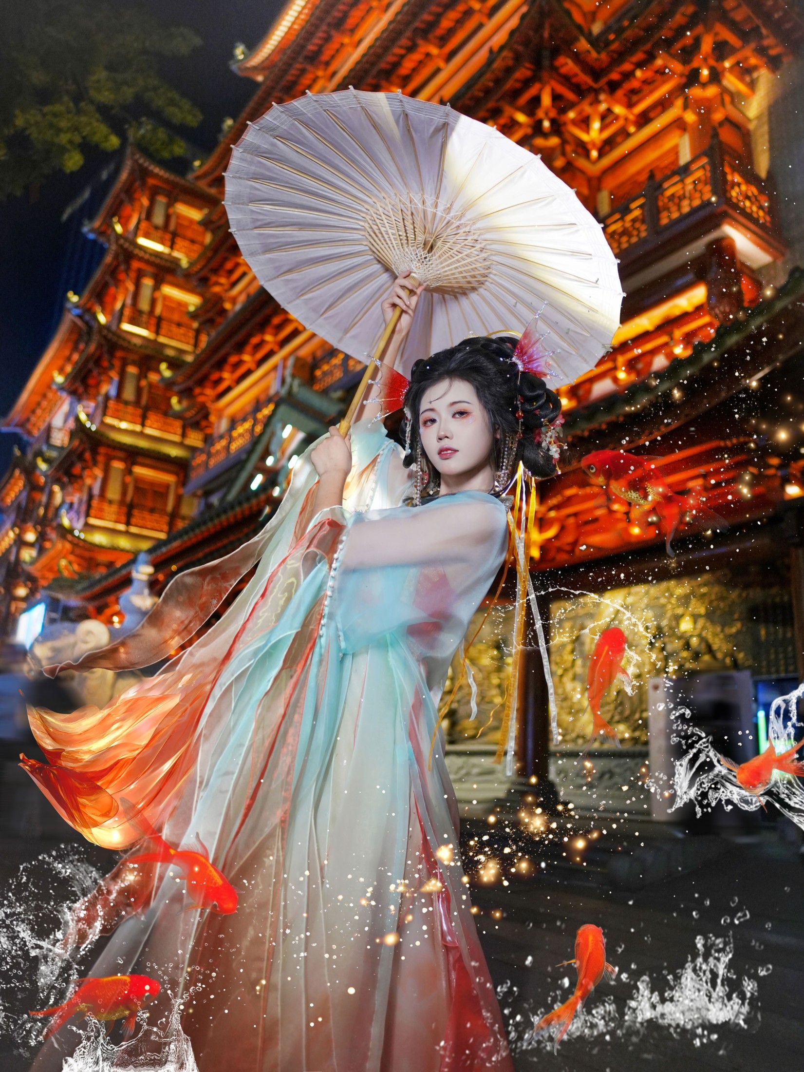 《锦鲤夜景》[9P] 插图5