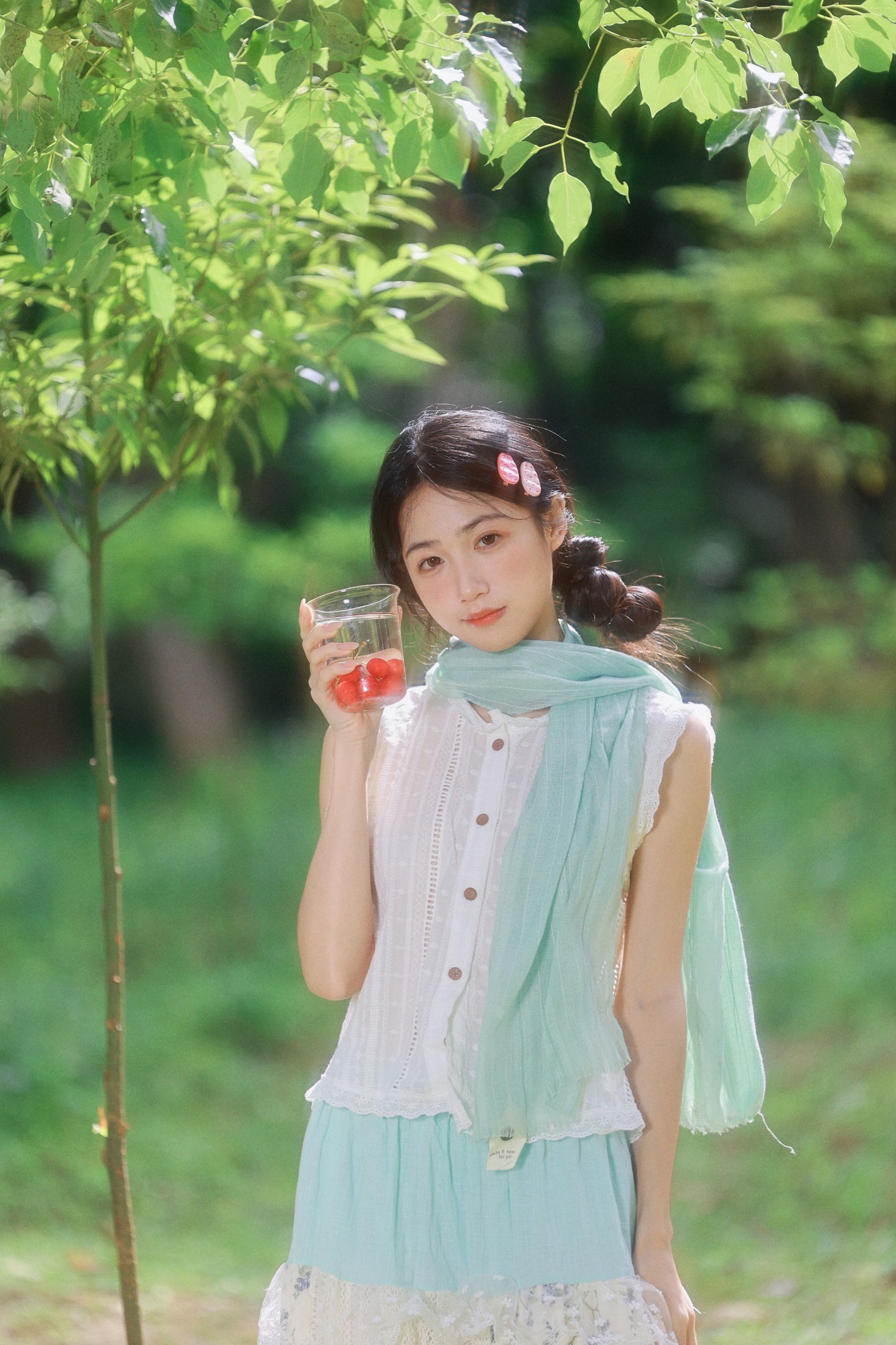 《夏日记忆️她在发光》[22P]-66COS