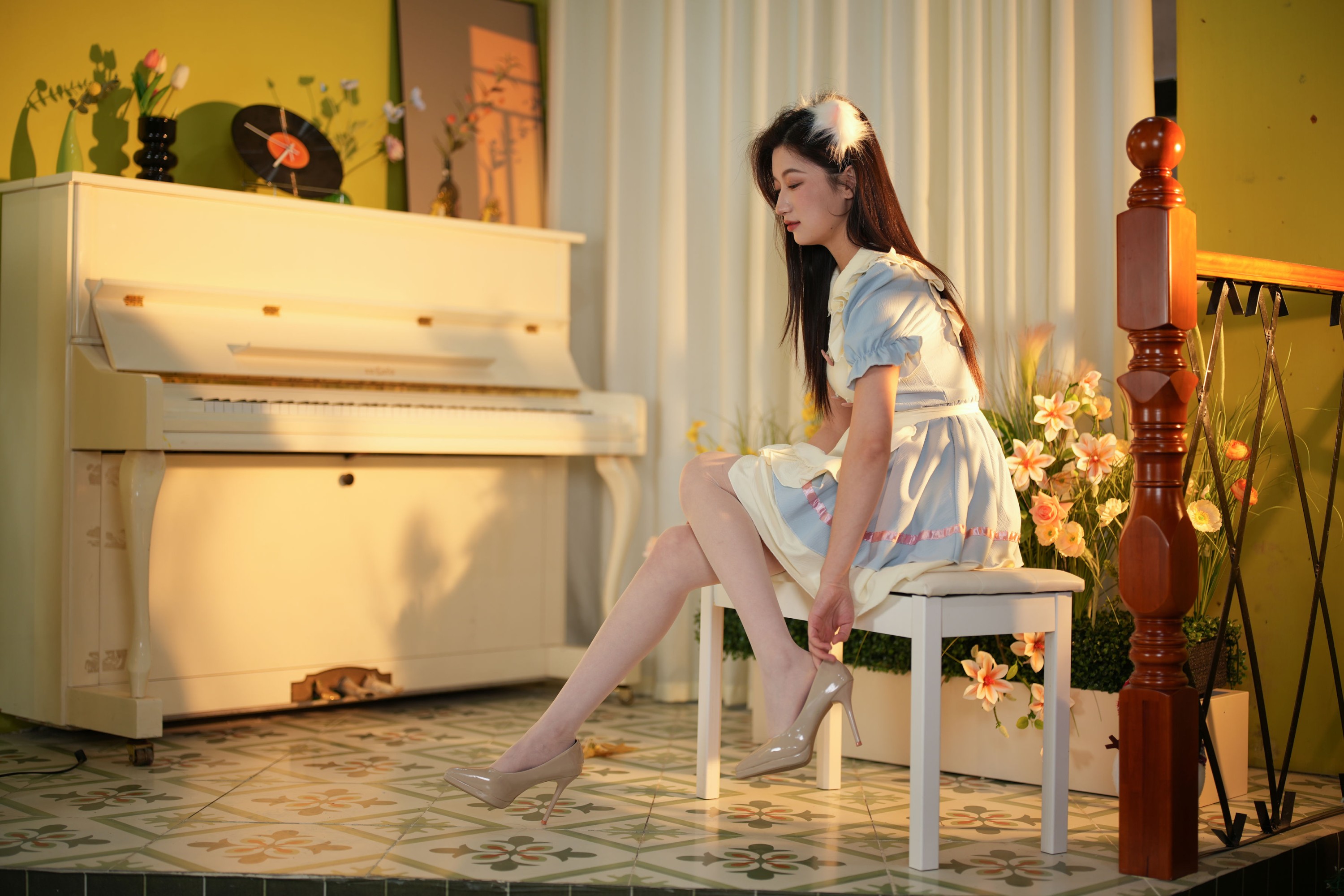 《白丝 女仆装》[38P] 插图5