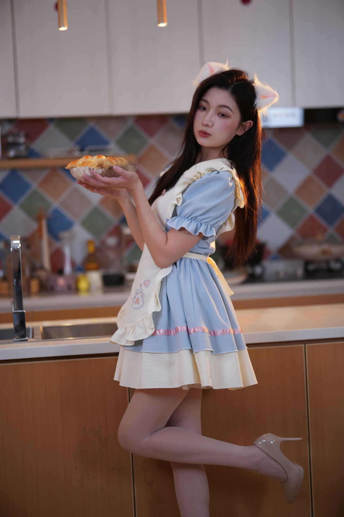 《白丝 女仆装》[38P] 插图3