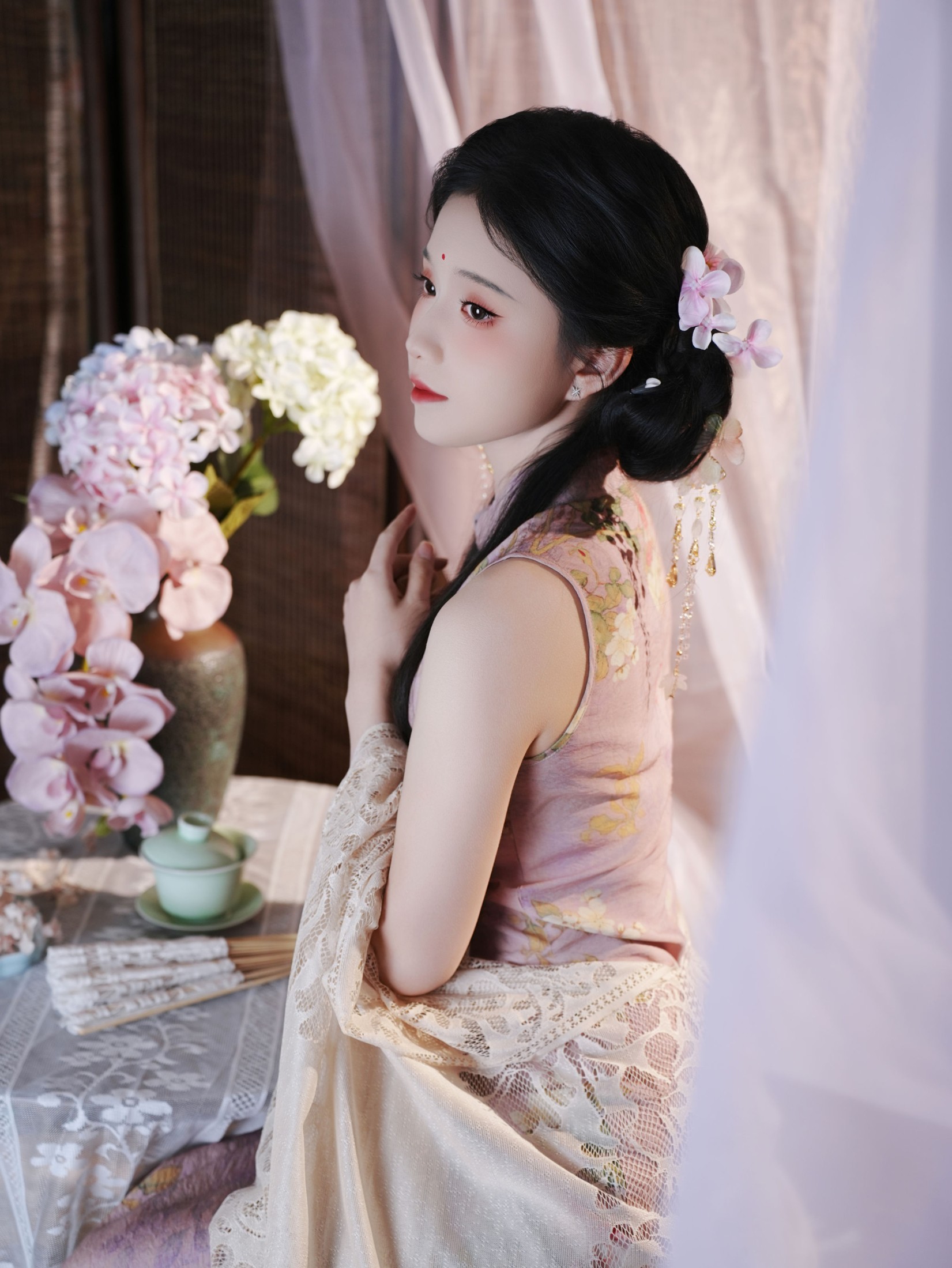 《插画旗袍少女》[13P]-66COS
