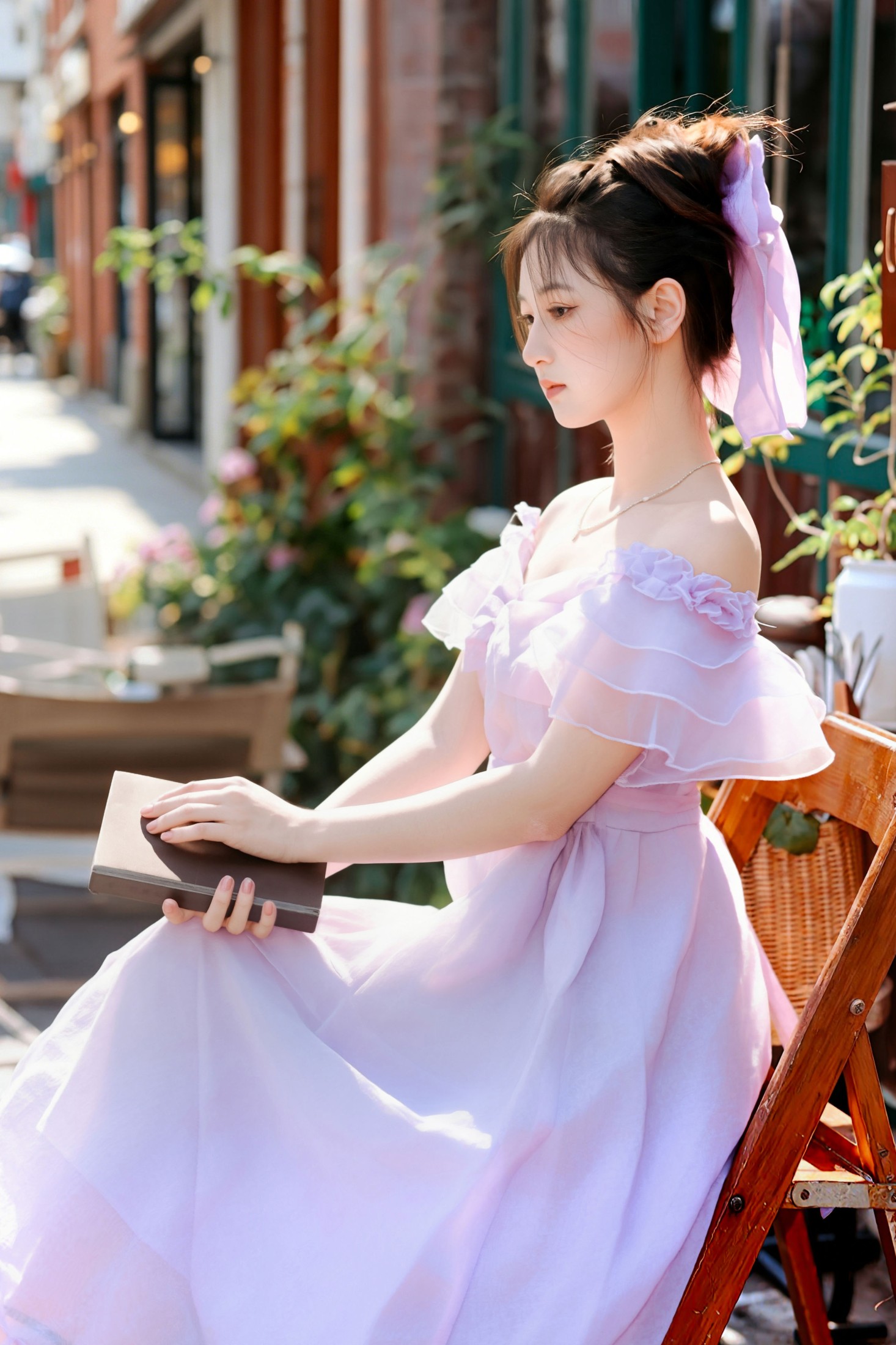 《一身浅紫，撞碎初夏所有温柔》[9P]-66COS