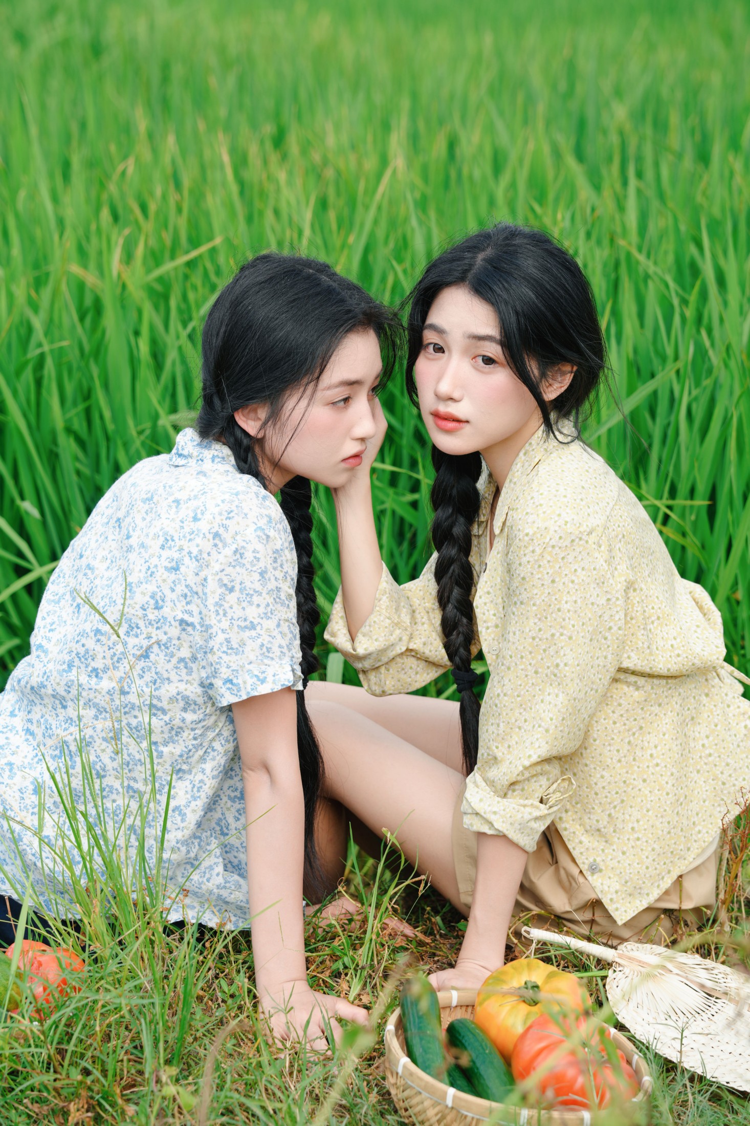 《稻田边的少女》[13P] 插图4