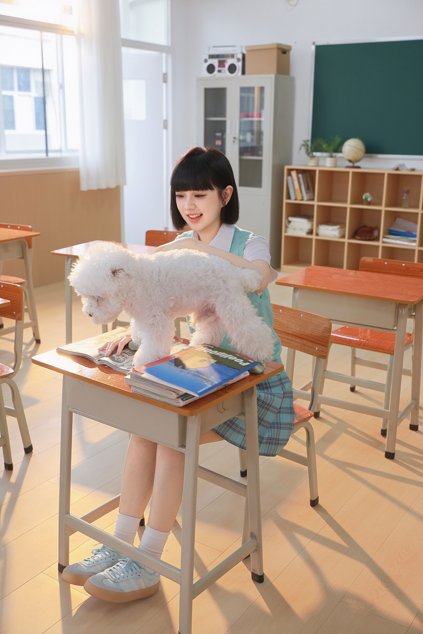 《阳光漫过课桌，是 17 岁的心动瞬间》[14P]-66COS