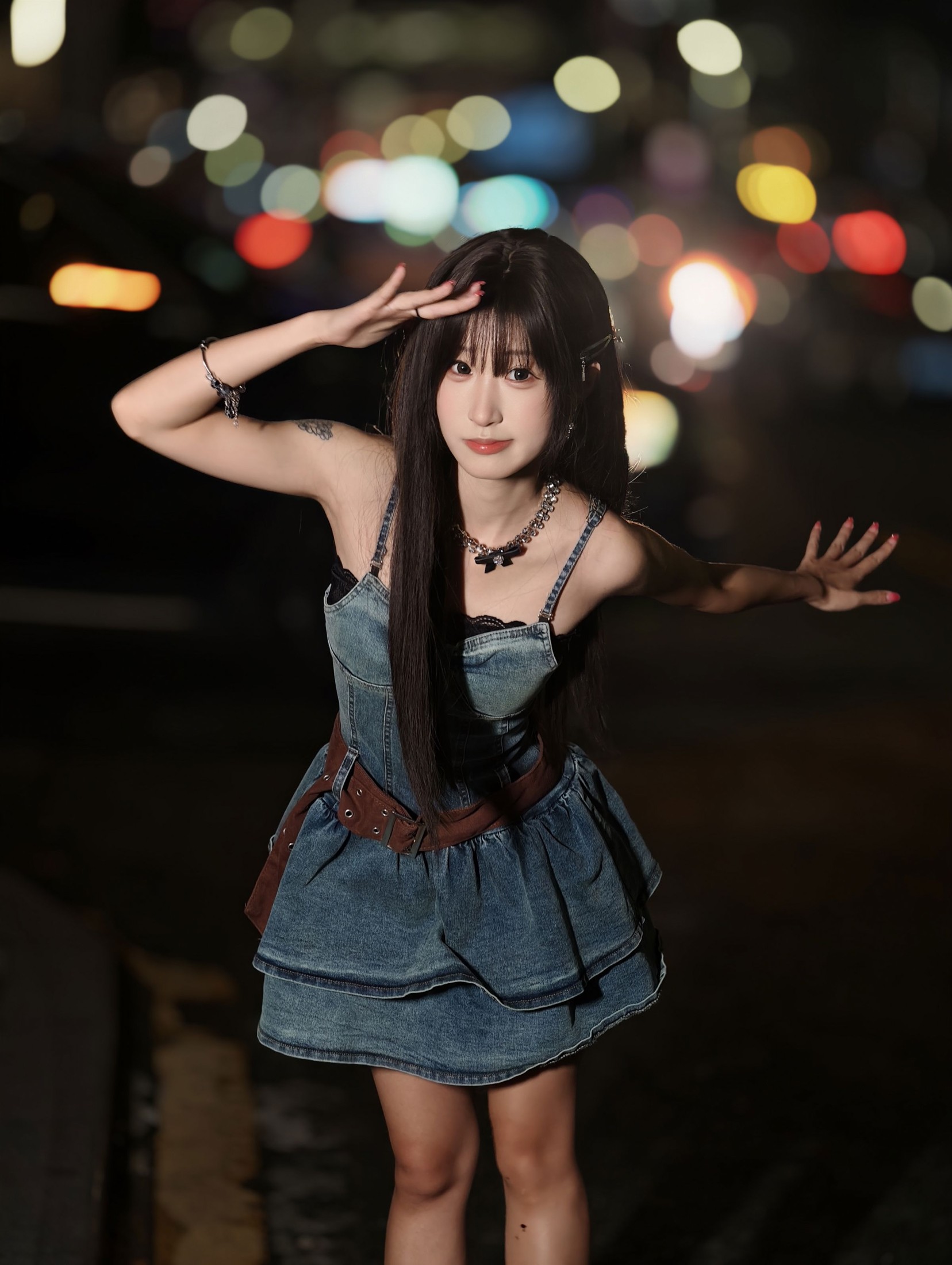 《夜景街拍甜妹》[10P]-66COS